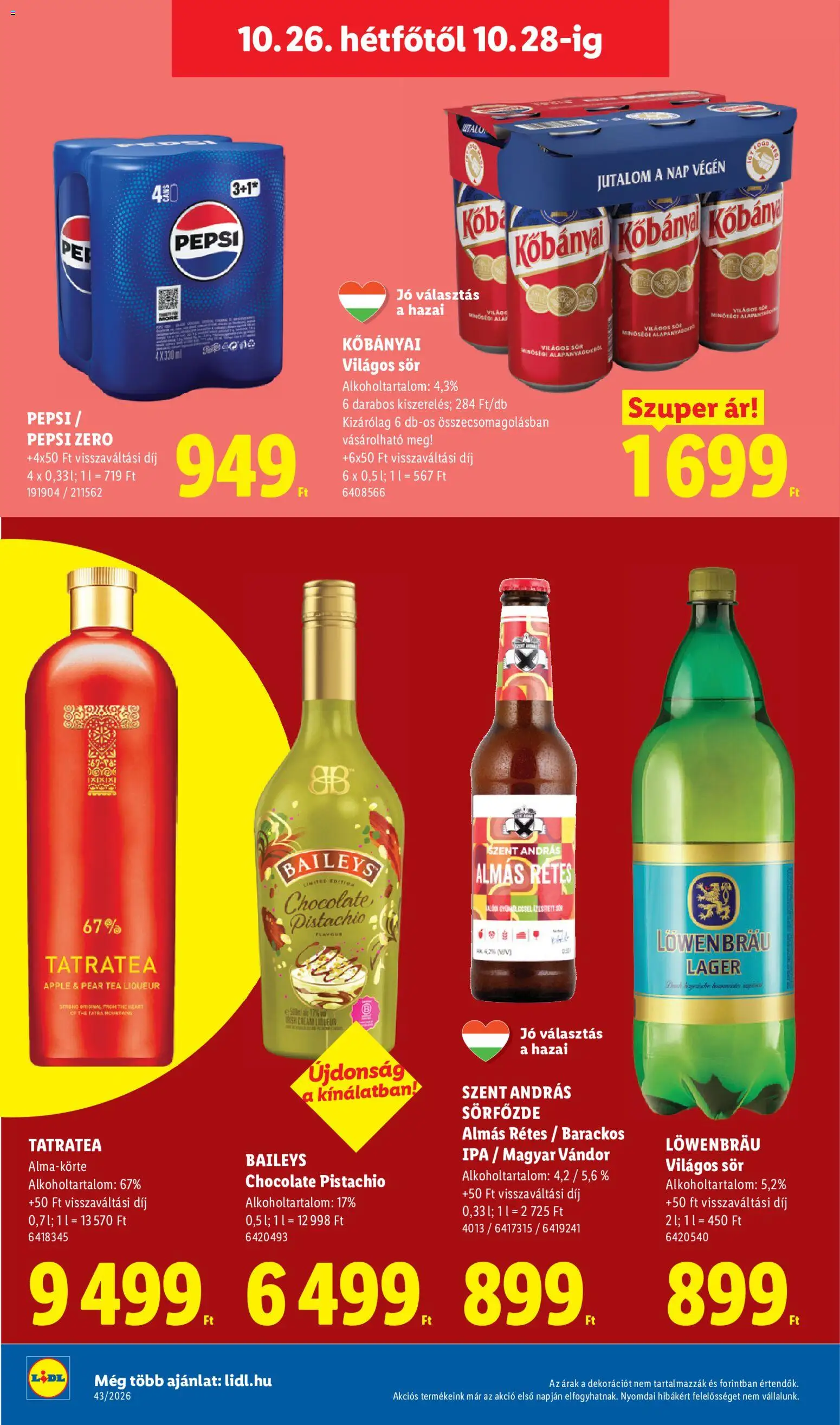 Lidl akciós újság Akciós újság in Magyarország