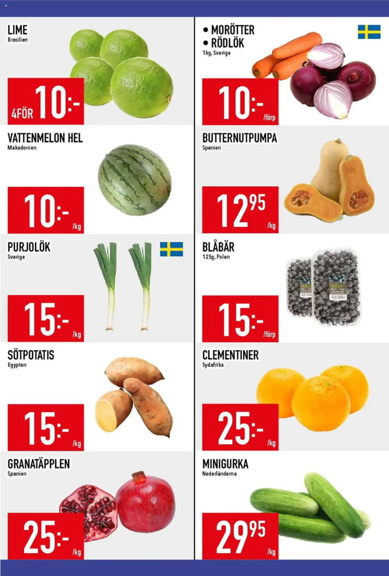 Matdax erbjudanden Reklamblad in Sverige