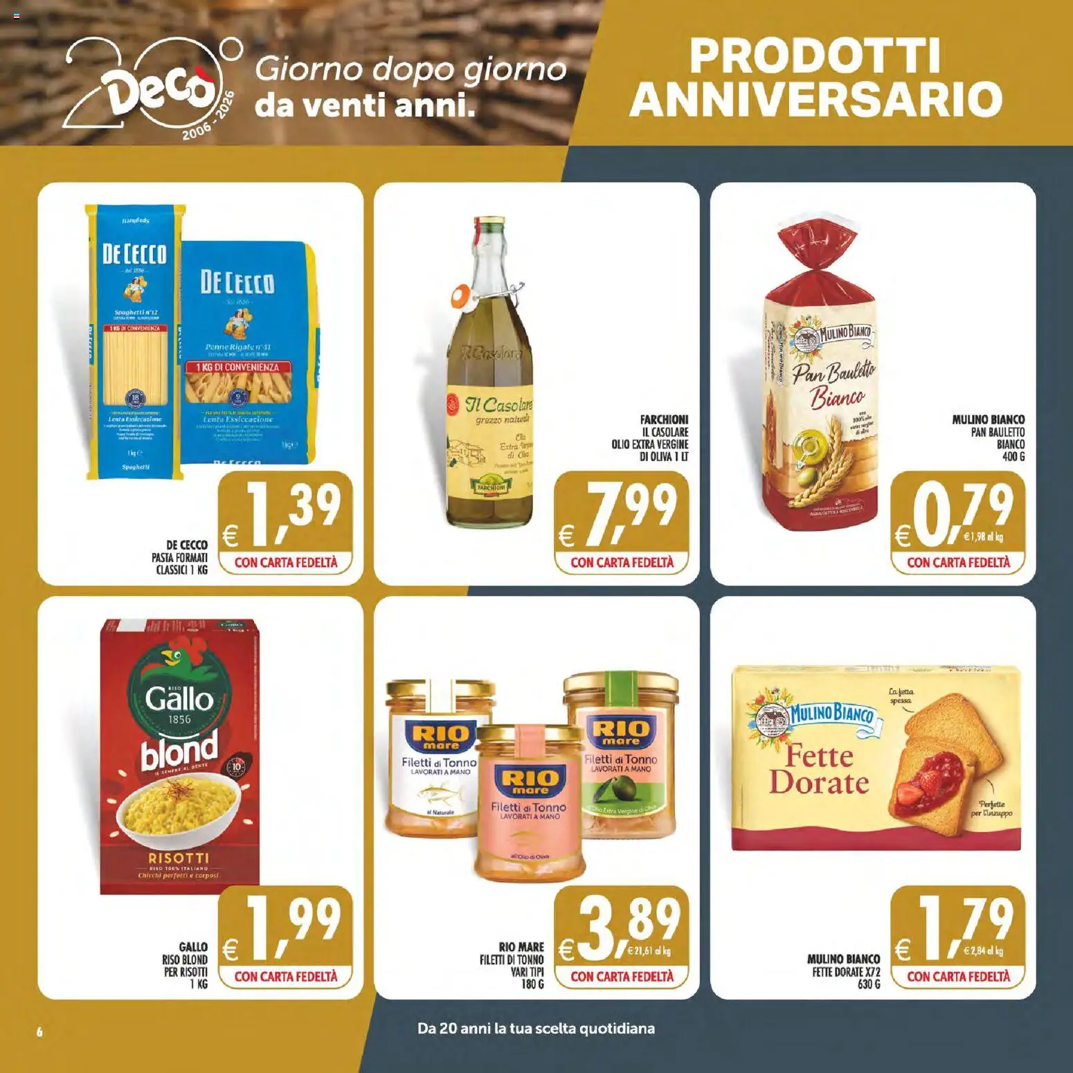 Decò volantino Volantino in Italy