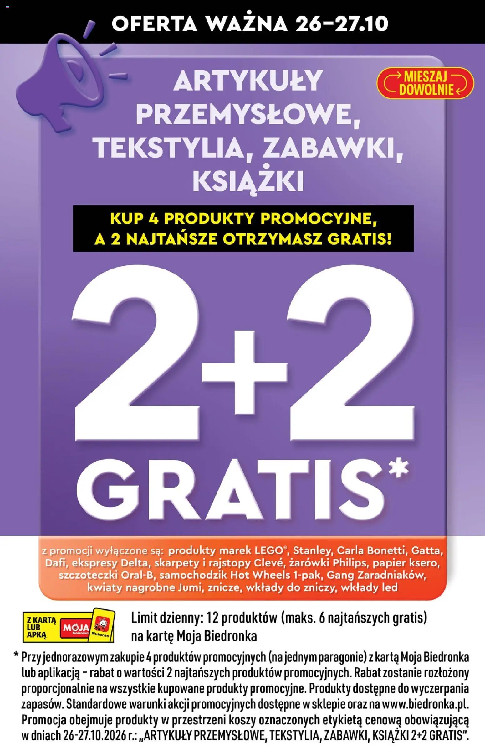 Biedronka gazetka od poniedziałku Gazetka in Polska