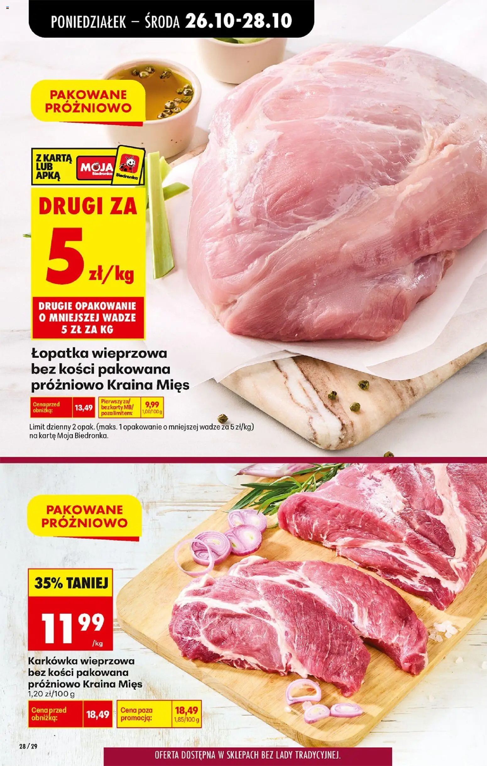 Biedronka gazetka od poniedziałku Gazetka in Polska