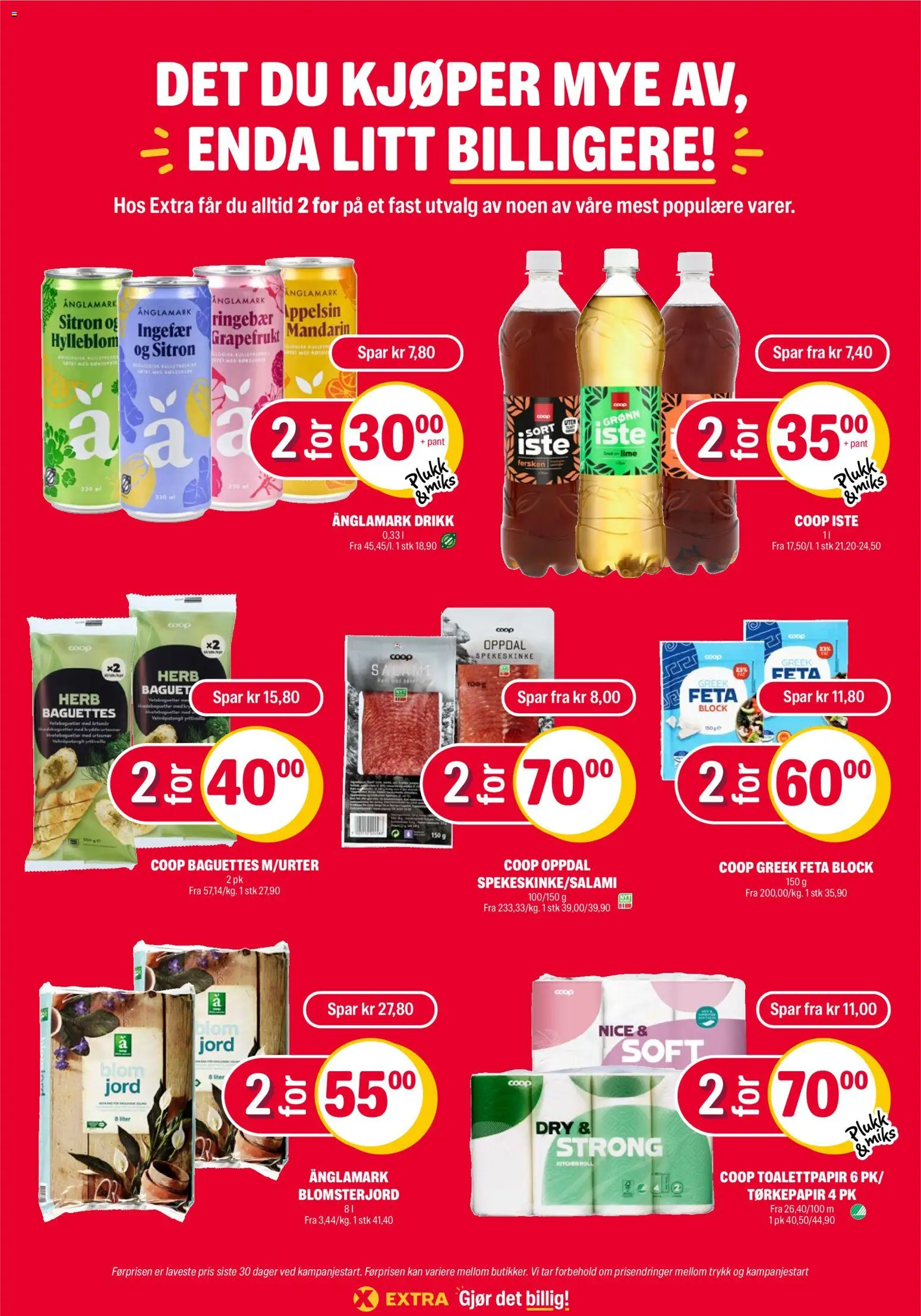 Nye » Coop Extra kundeavis « er nå online. Se alle Julitilbud på mobilen og spar! | Norge
