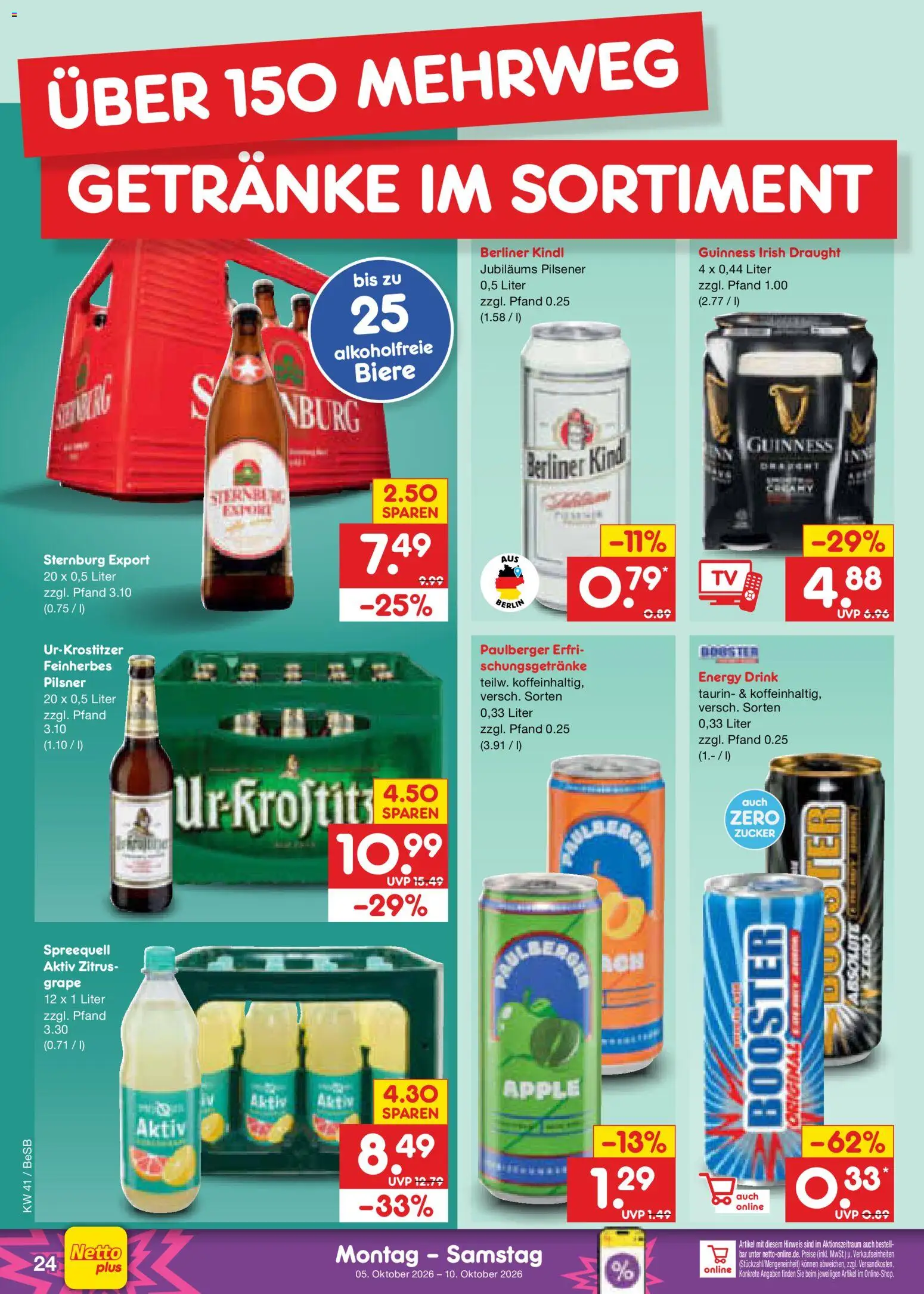 Netto Marken-Discount Prospekt Prospekt in Deutschland