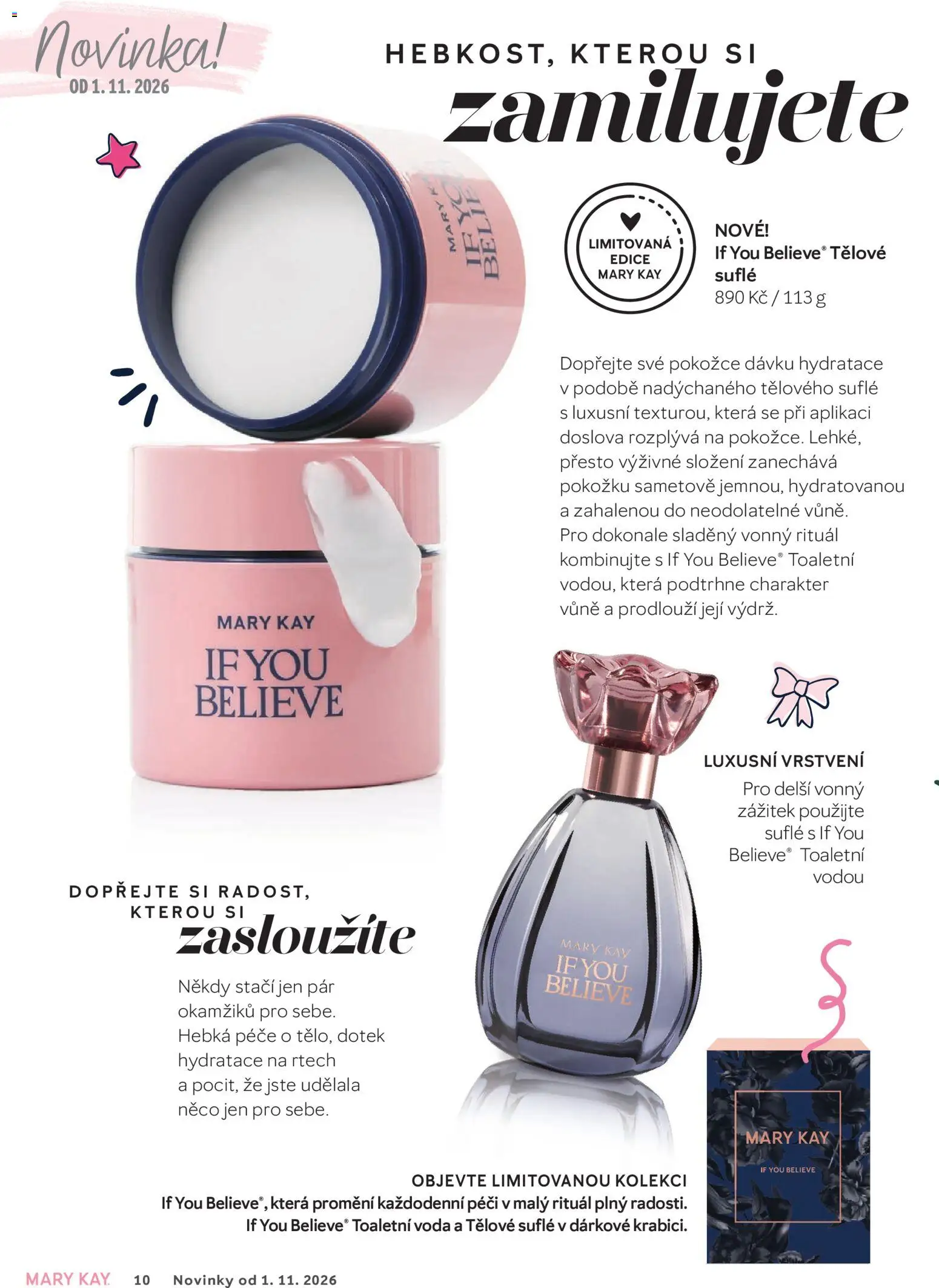 Mary Kay kniha o kráse Leták in Česko