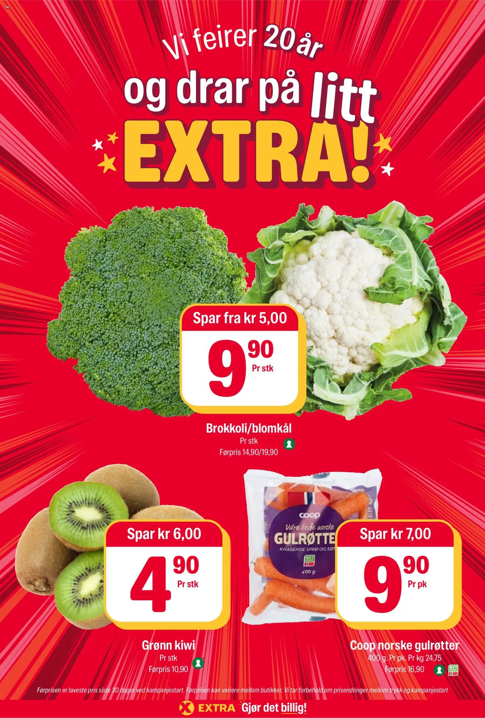 Coop Extra kundeavis Kundeavis in Norge