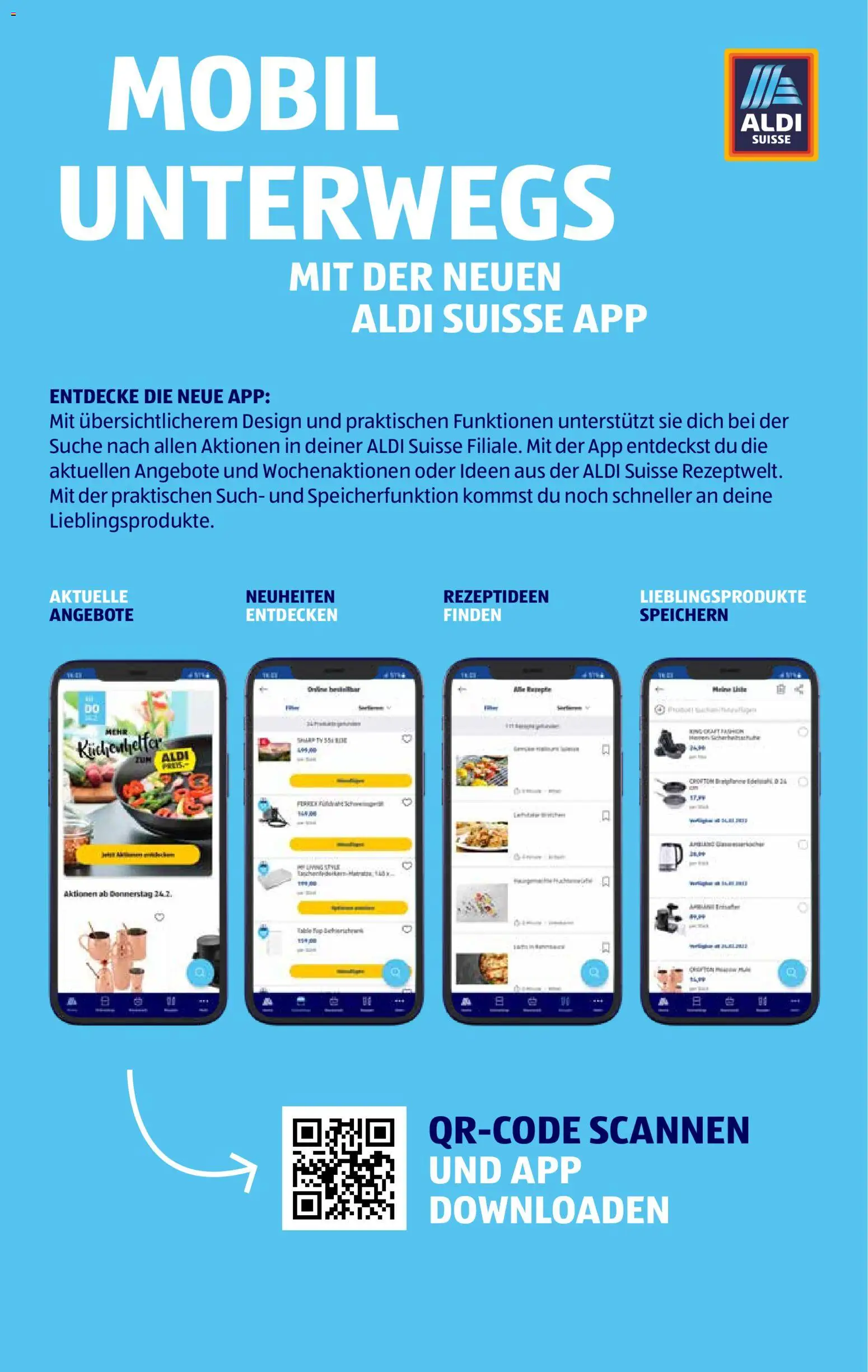 Aldi aktionen Prospekt in Schweiz
