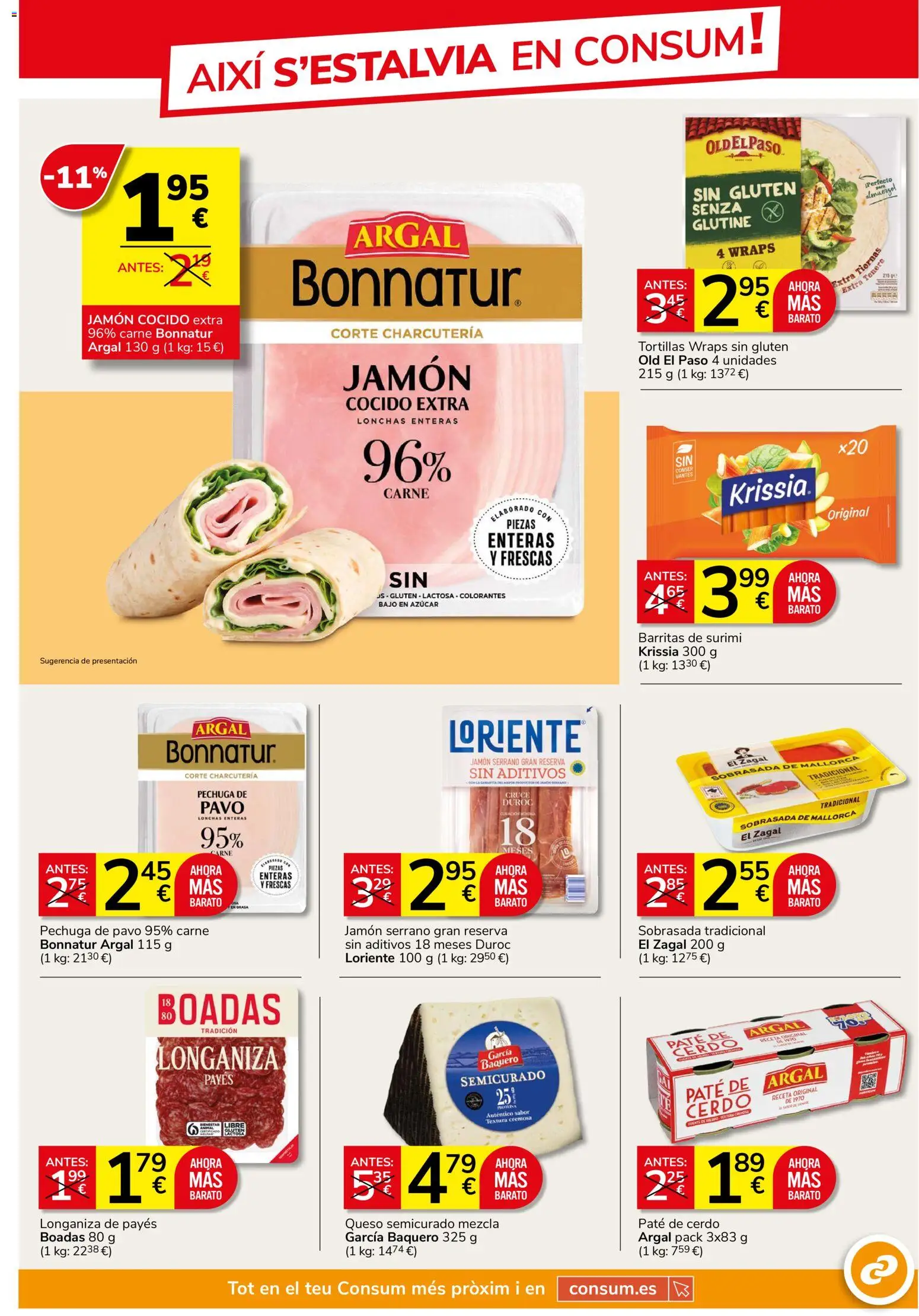 Consum folleto Folleto in España