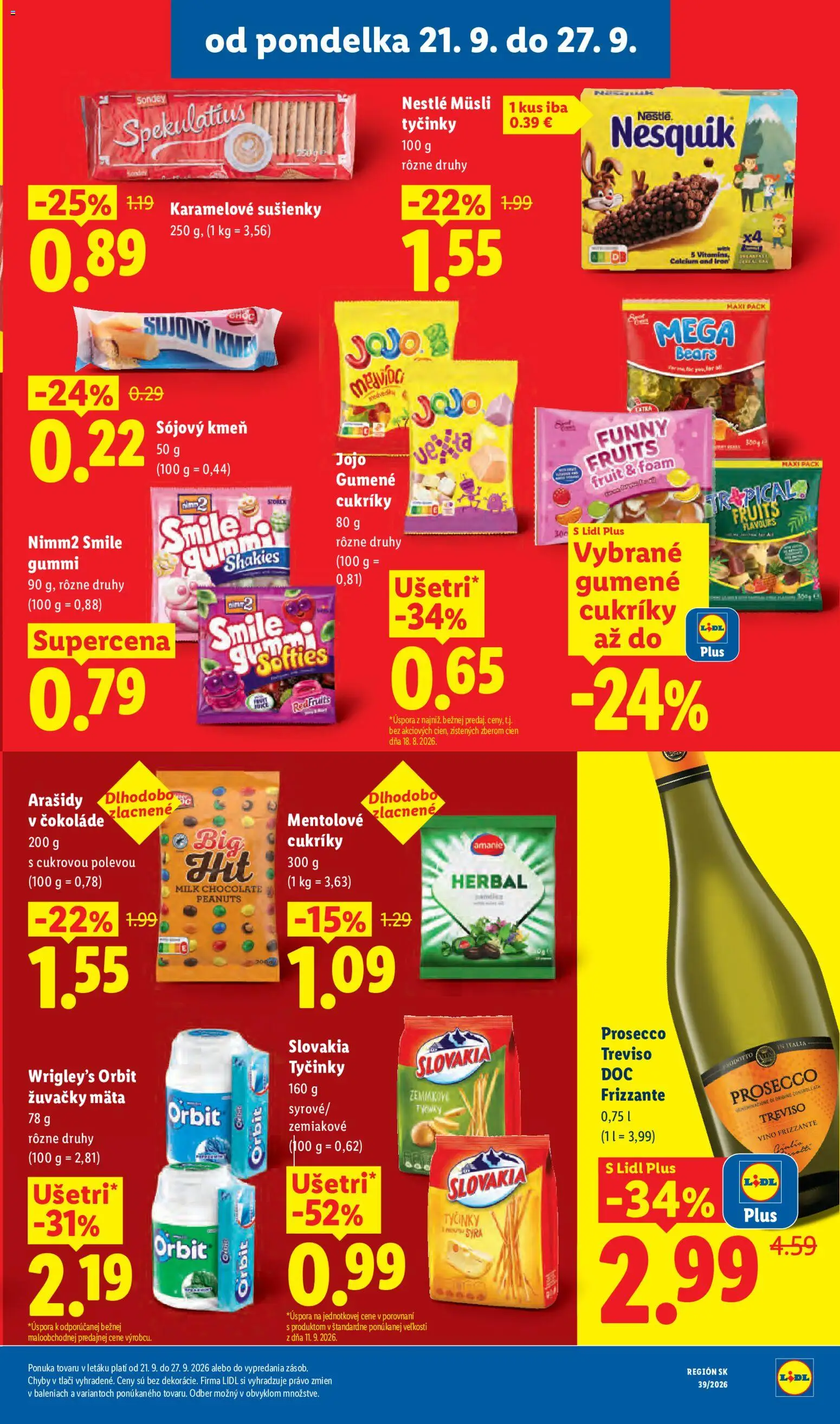 Lidl leták Leták in Slovensko