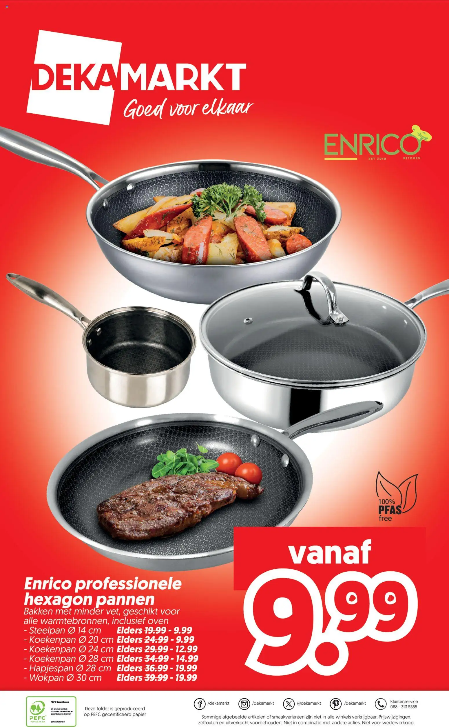 Dekamarkt folder Folder in Nederland