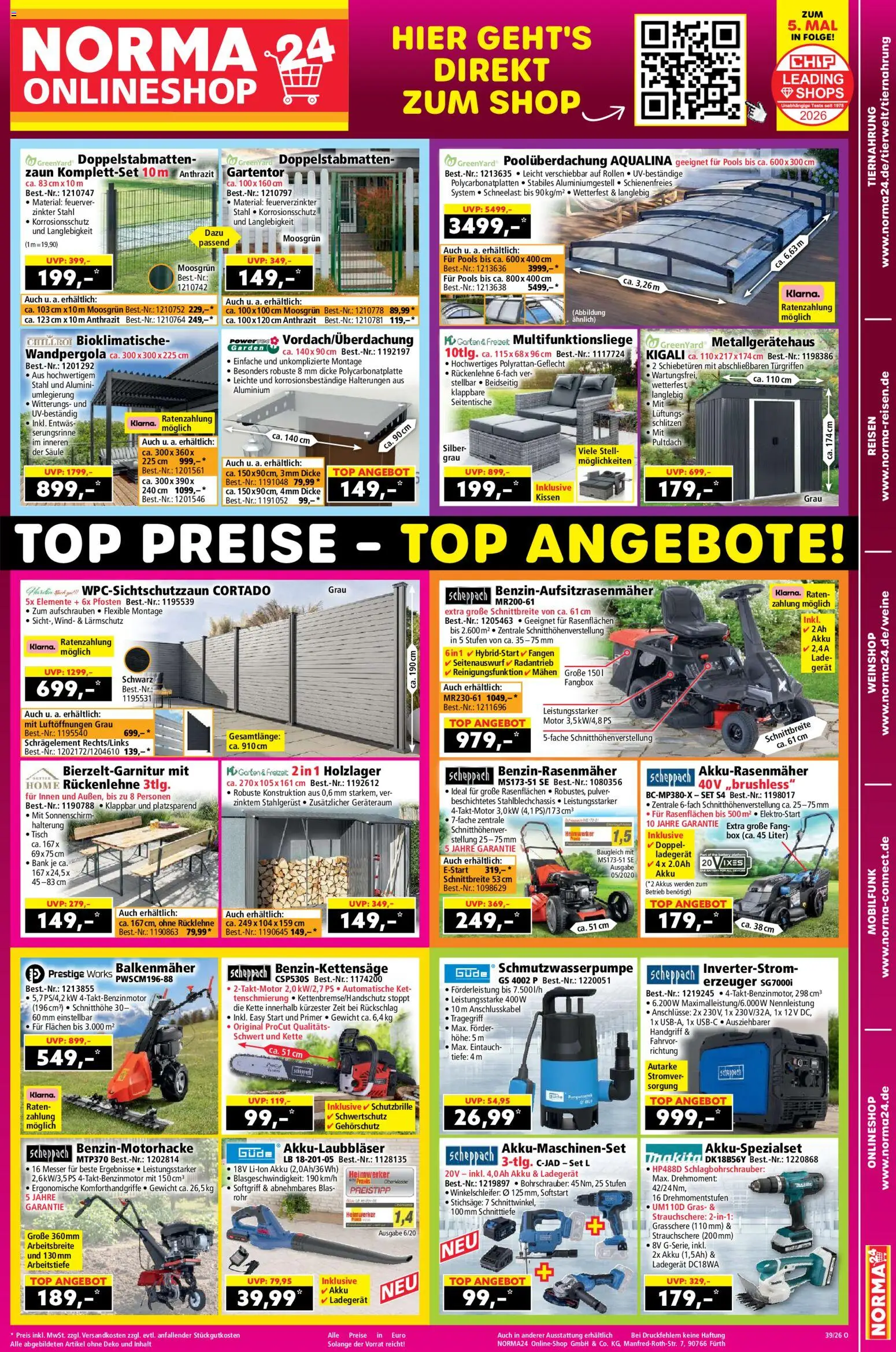 Norma Prospekt Prospekt in Deutschland