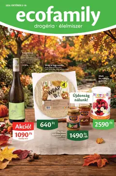 EcoFamily Ecofamily akciós újság