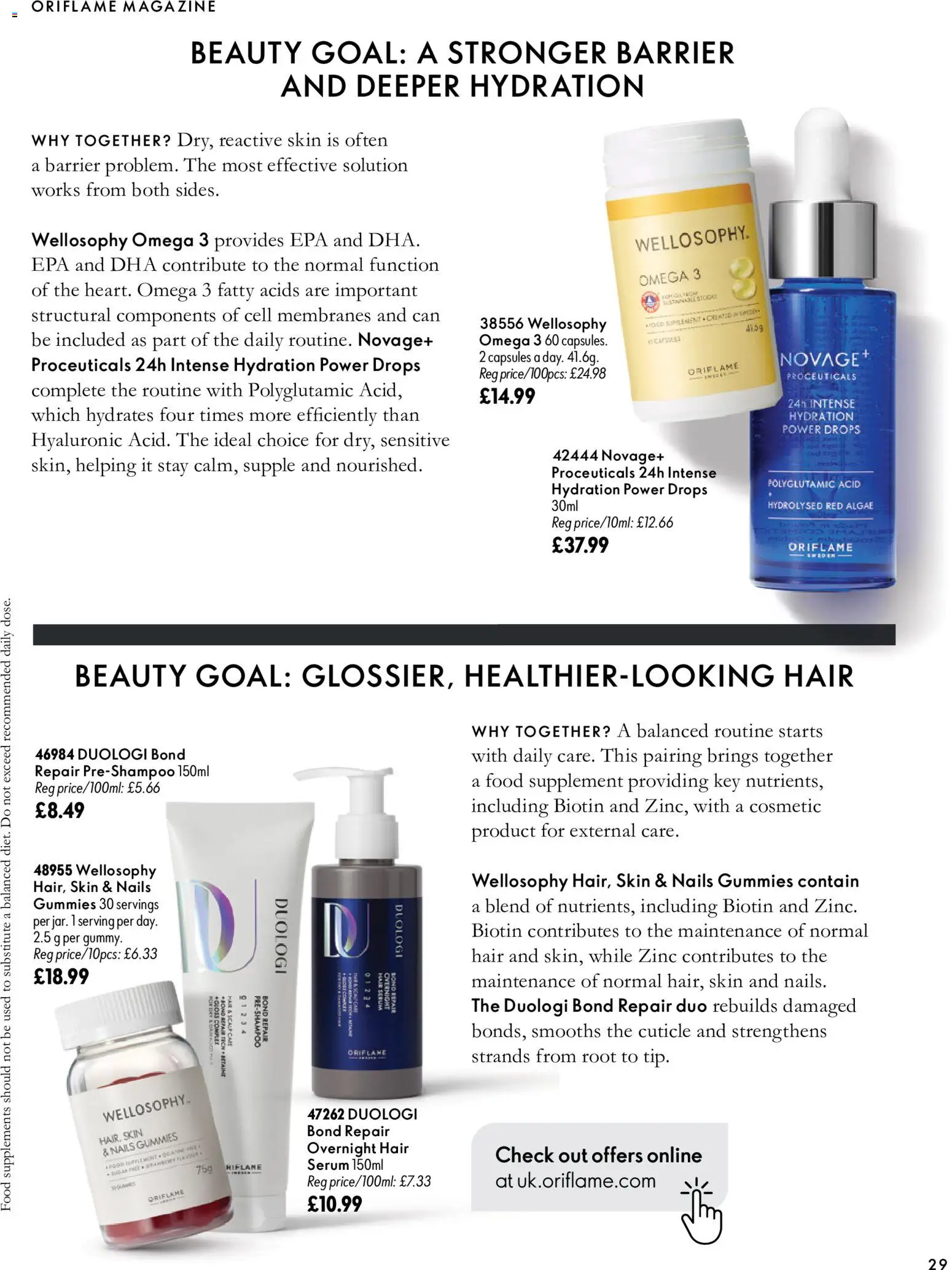 Oriflame - ECatalogue Leaflet in United Kingdom