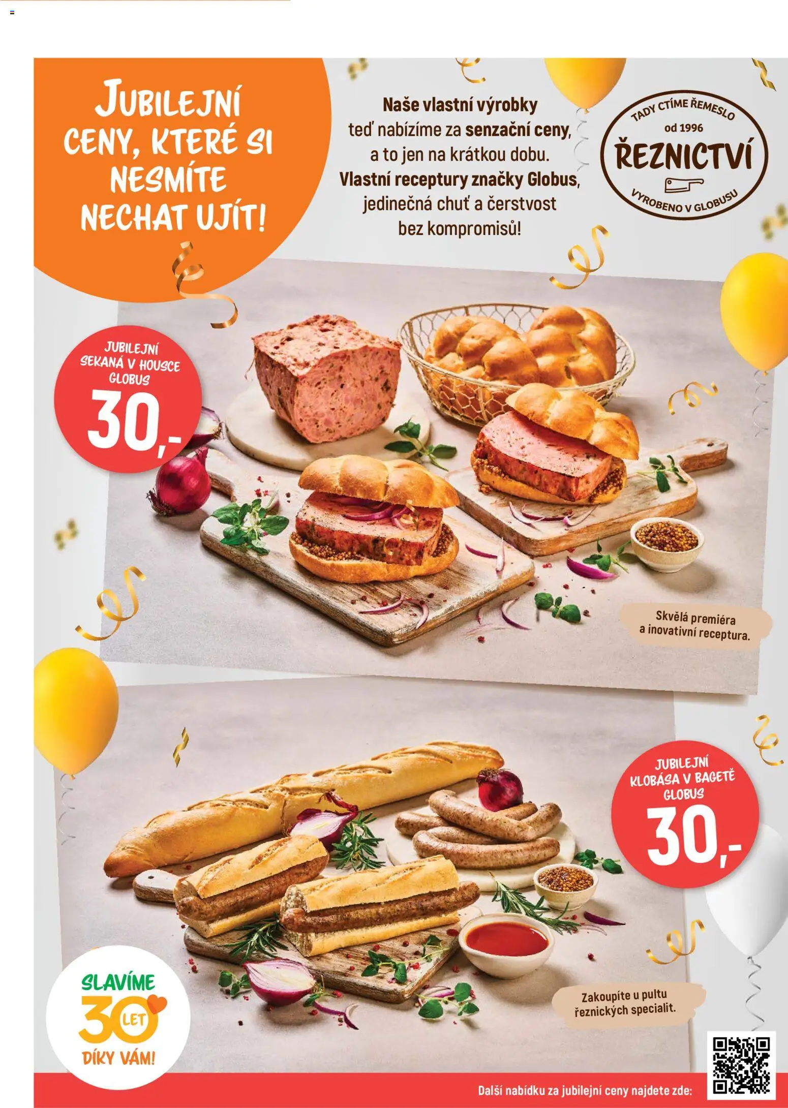 Globus leták Leták in Česko