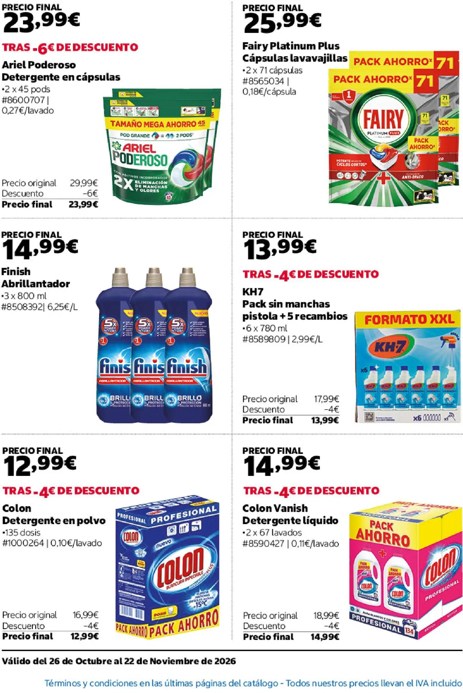 Costco catálogo Folleto in España