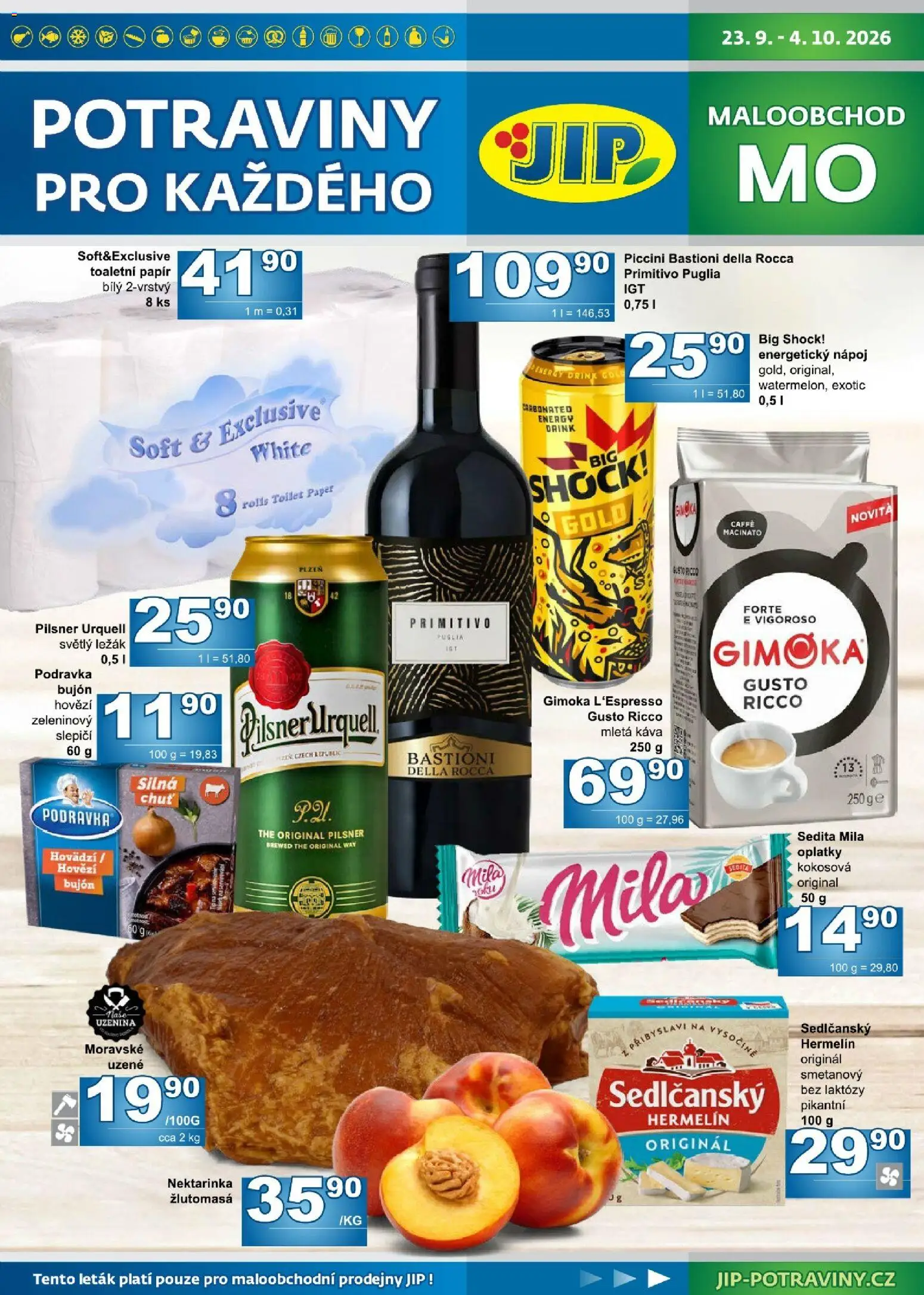 Jip leták Leták in Česko