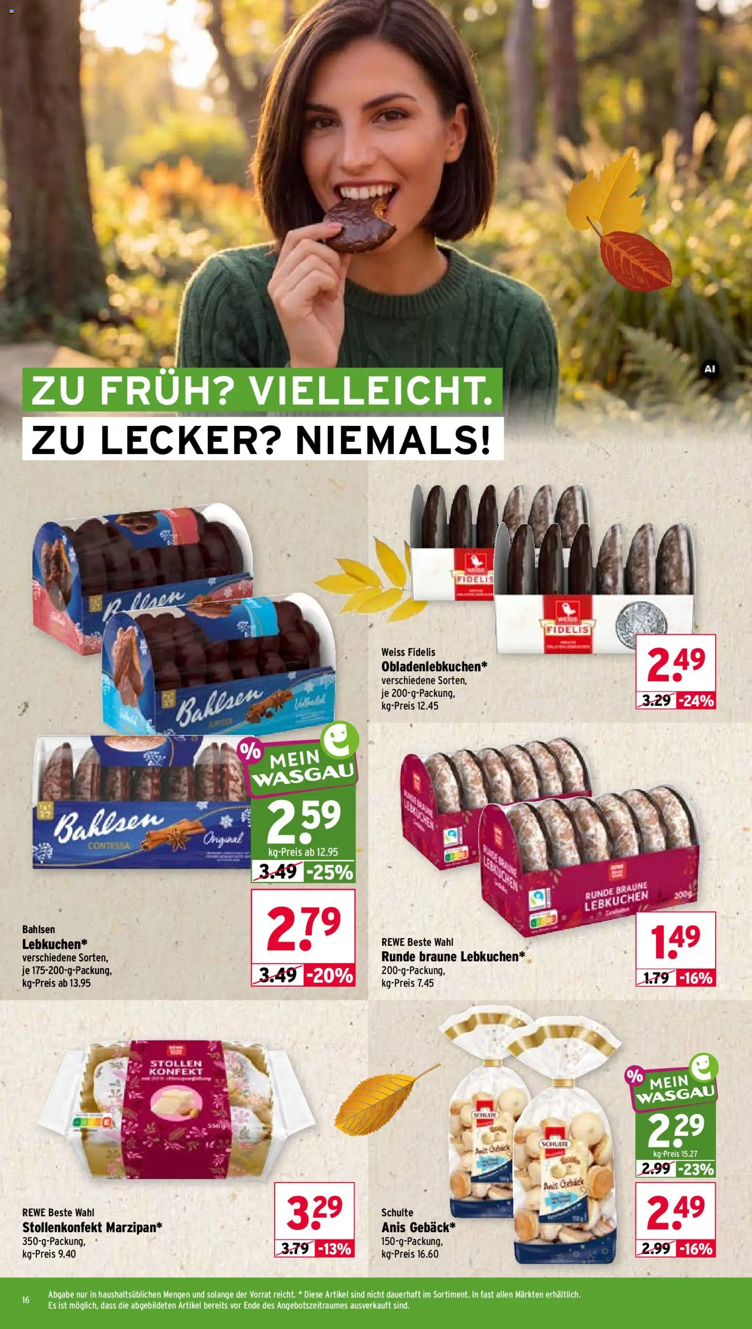 Wasgau Prospekt Prospekt in Deutschland