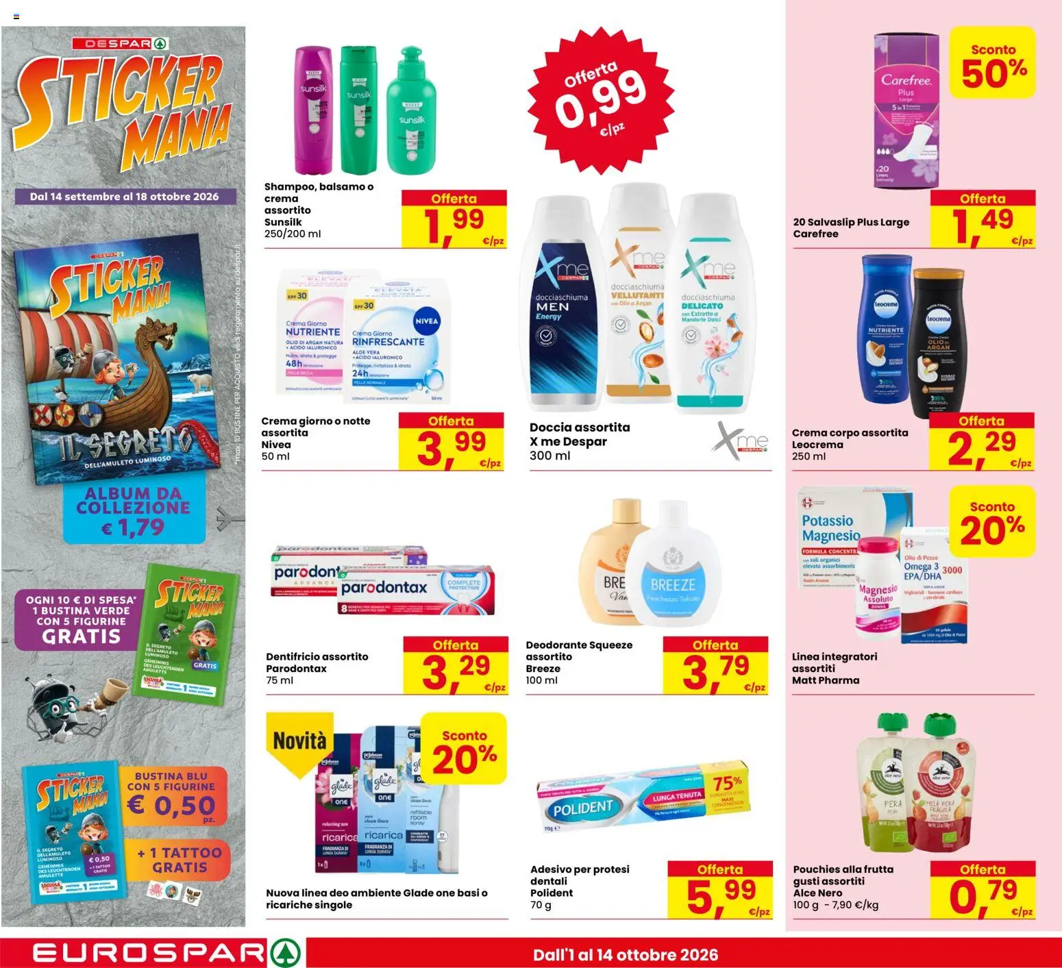 Eurospar volantino Volantino in Italy