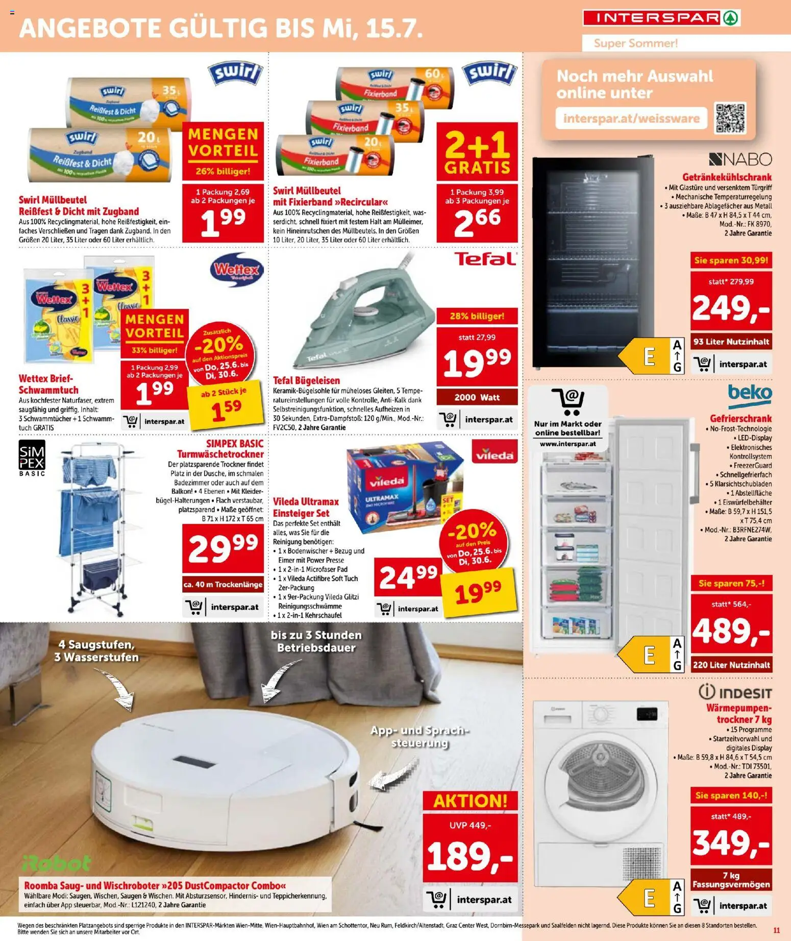 Die besten Angebote | Interspar - Flugblatt ab 25.06.2026 | - Jetzt stöbern! | Österreich