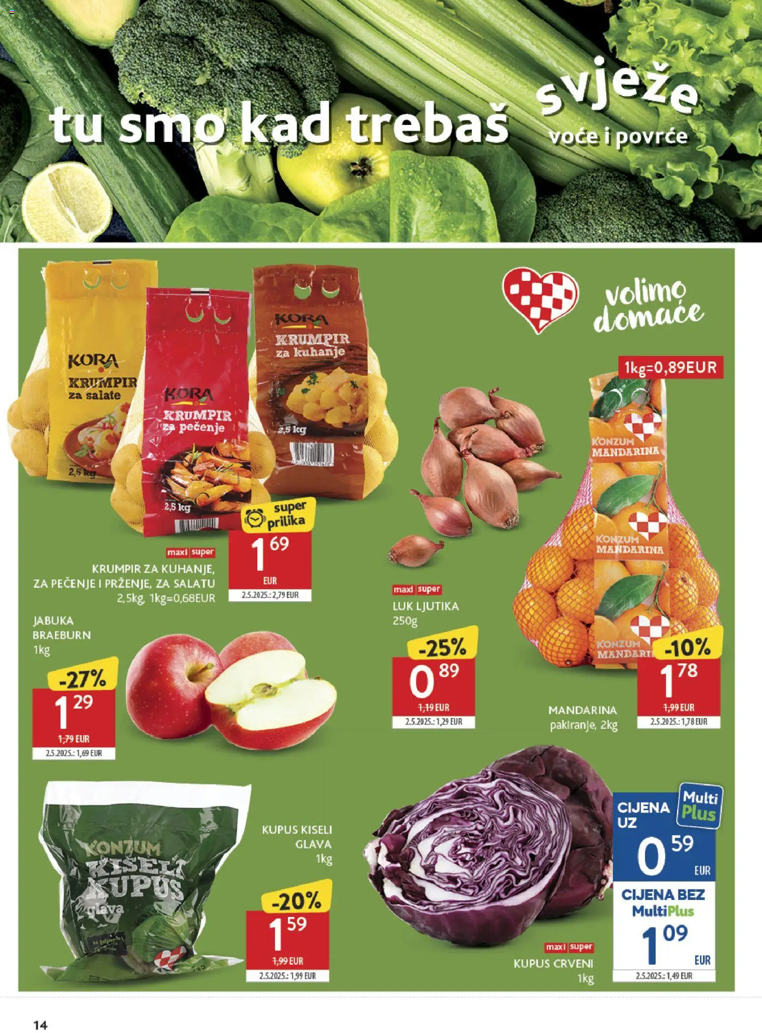 Konzum HR akciós újság Akciós újság in Magyarország