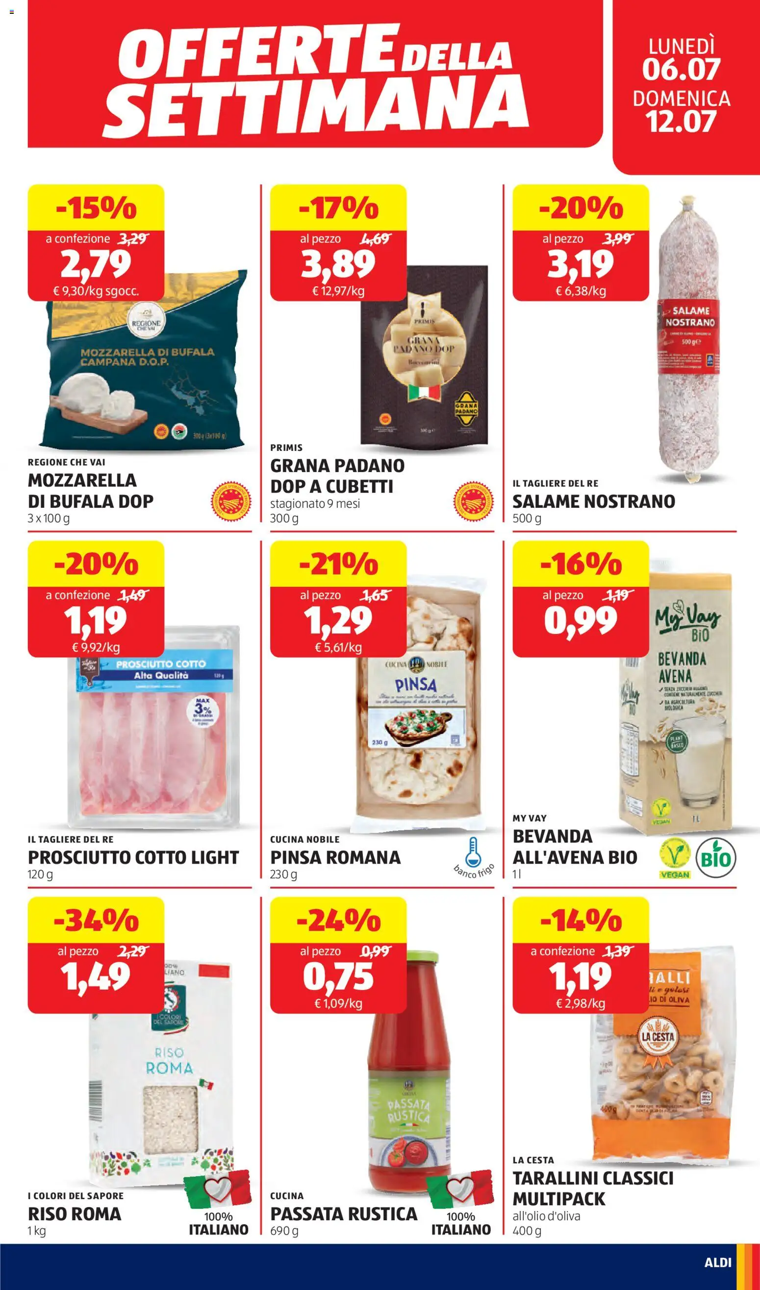 📣 Volantino Aldi dal 📅 06/07/2026 - Scopri le offerte ora!🔥 | Italy