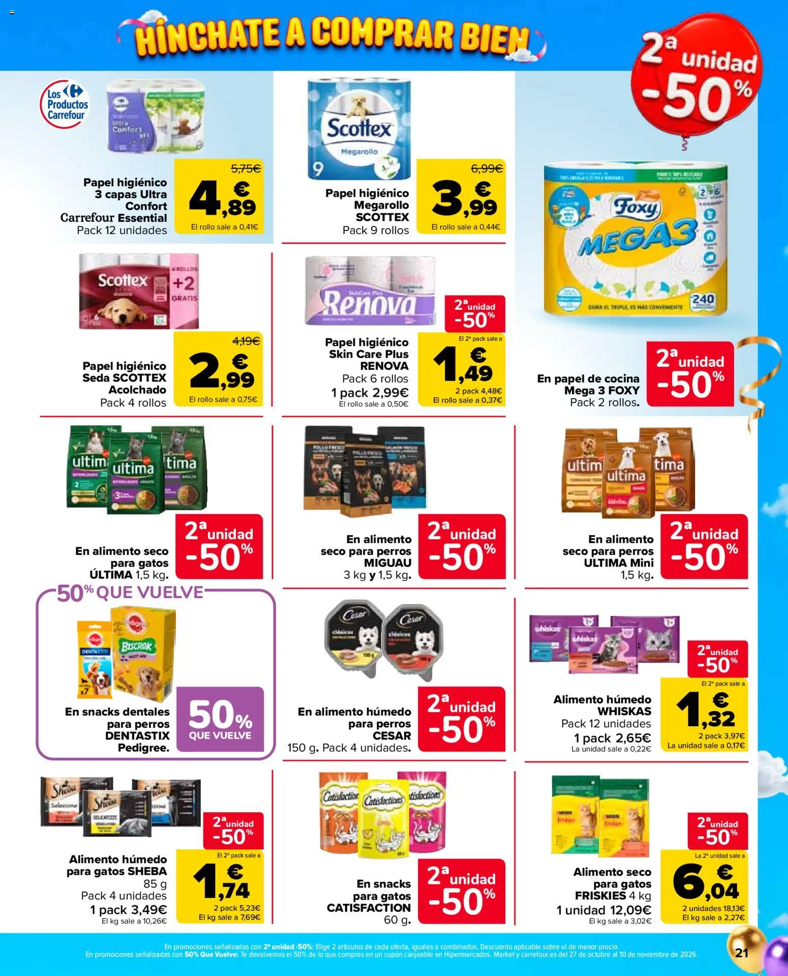Carrefour Market folleto Folleto in España
