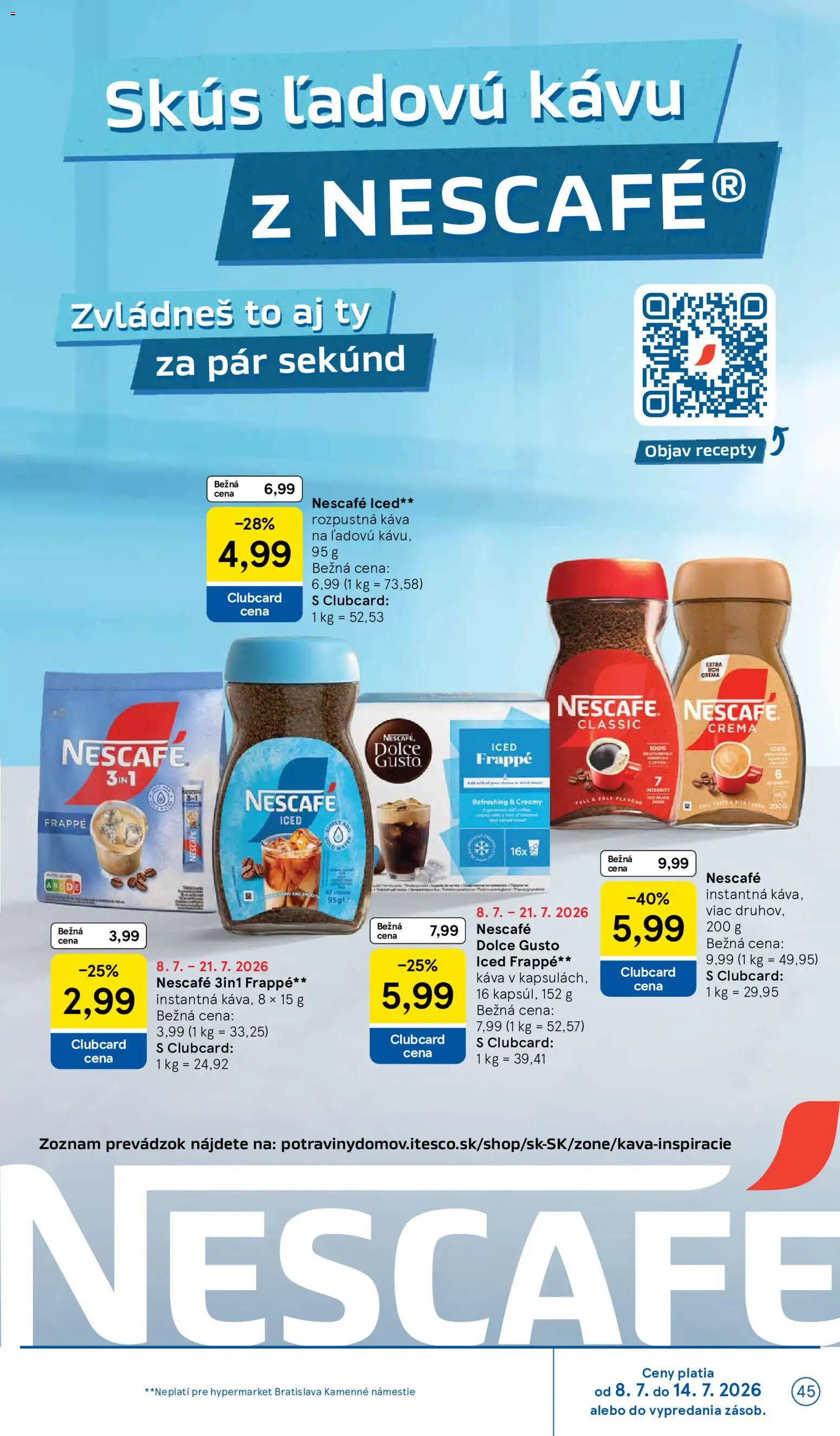 Tesco Hypermarket - leták od 08.07.2026 » Pozrite si limitované zľavy a ušetrite ešte dnes! | Slovensko