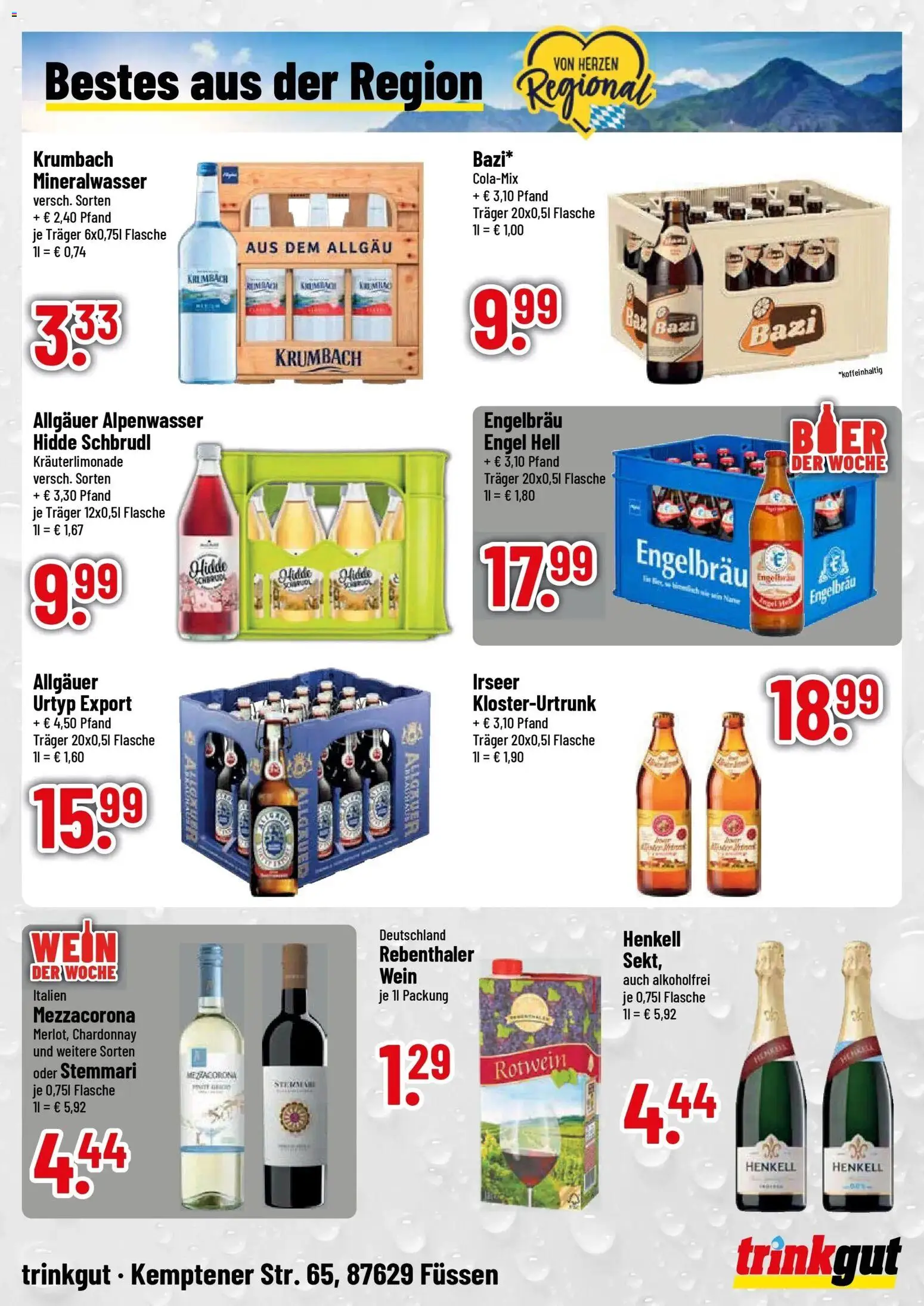 Trinkgut Prospekt Prospekt in Deutschland