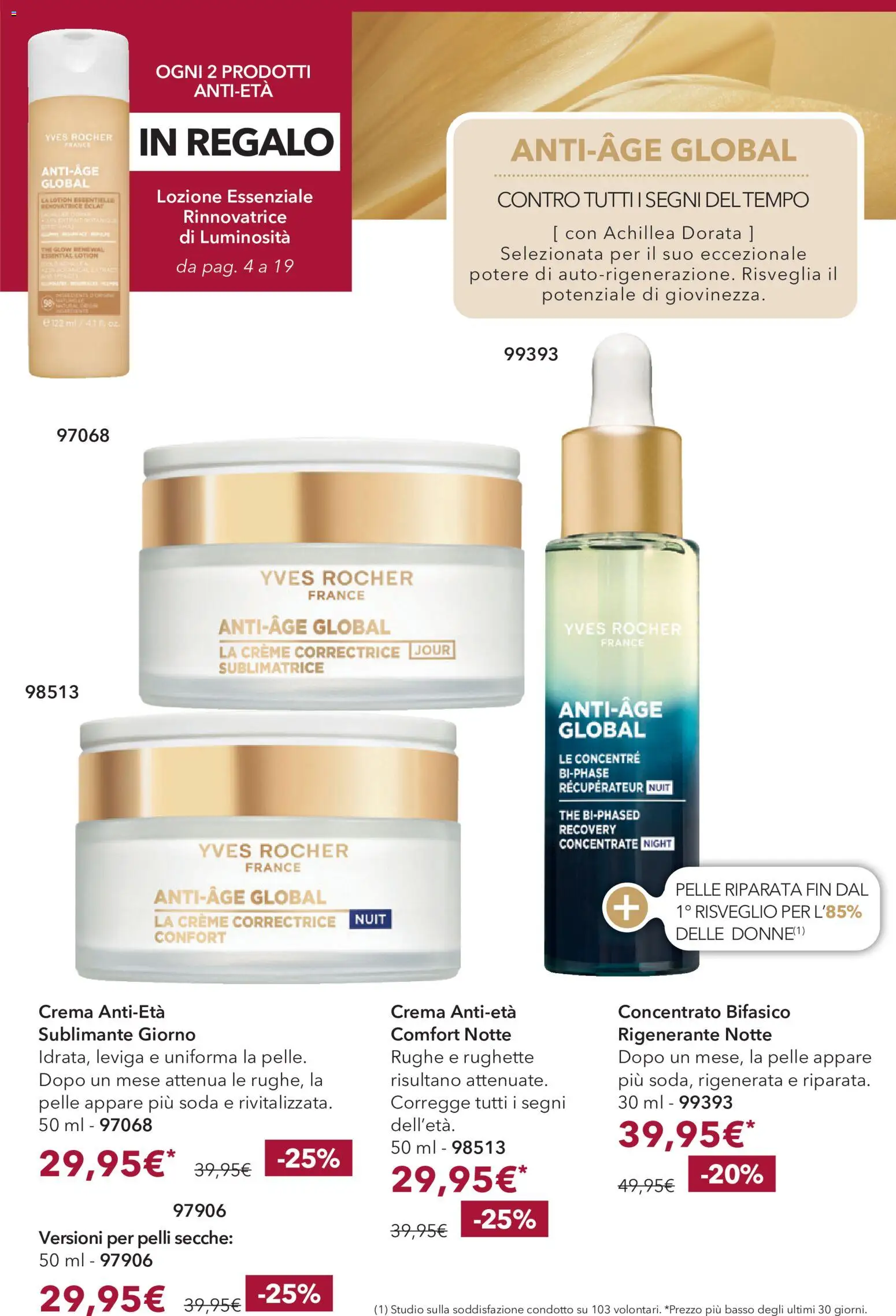 Yves Rocher catalogo 12 Volantino in Italy