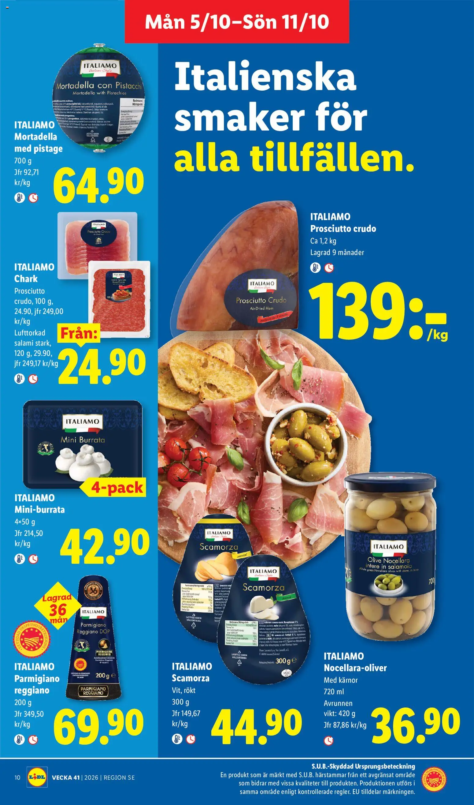 Lidl erbjudanden Reklamblad in Sverige