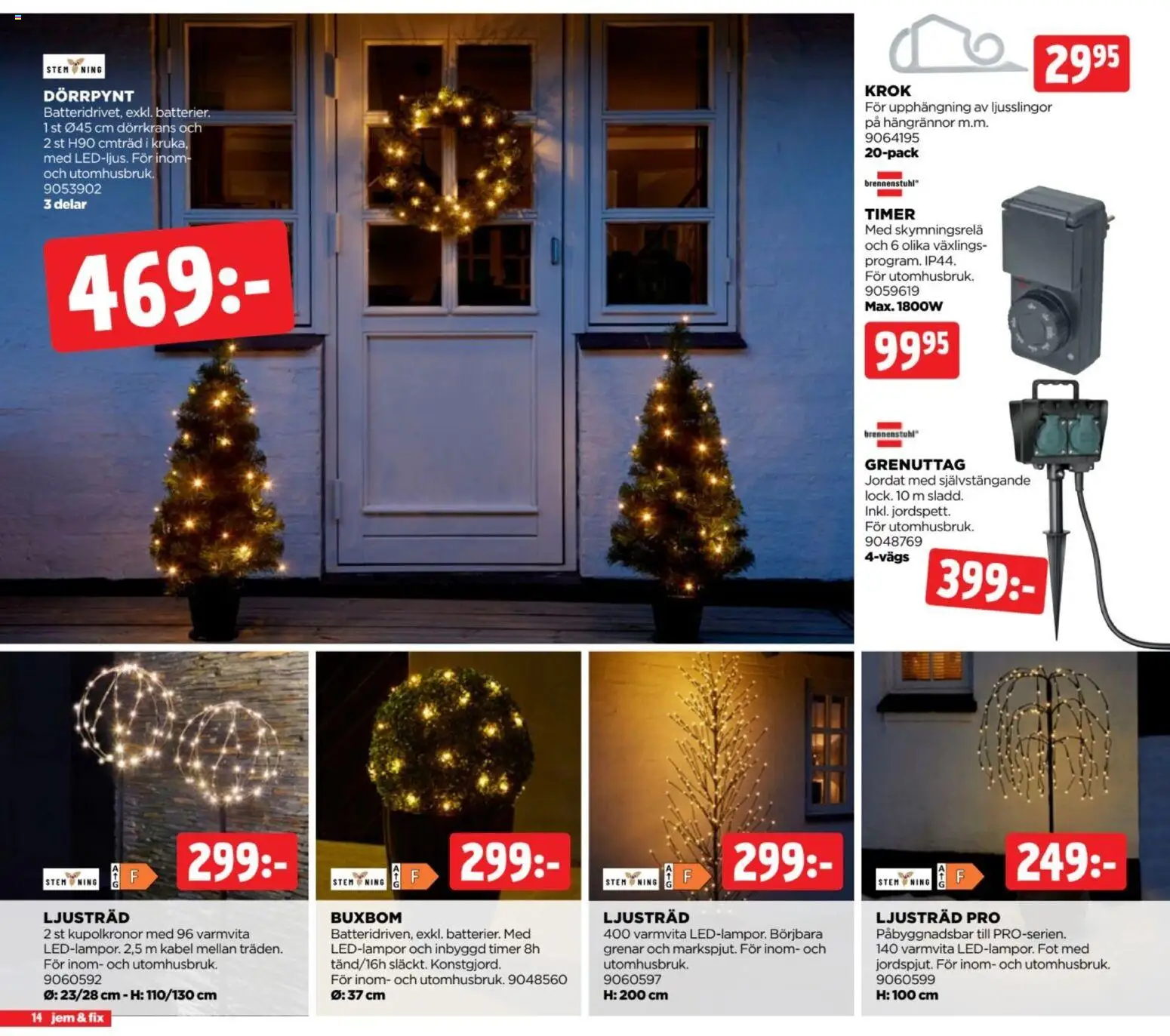 Jem & Fix erbjudanden Reklamblad in Sverige