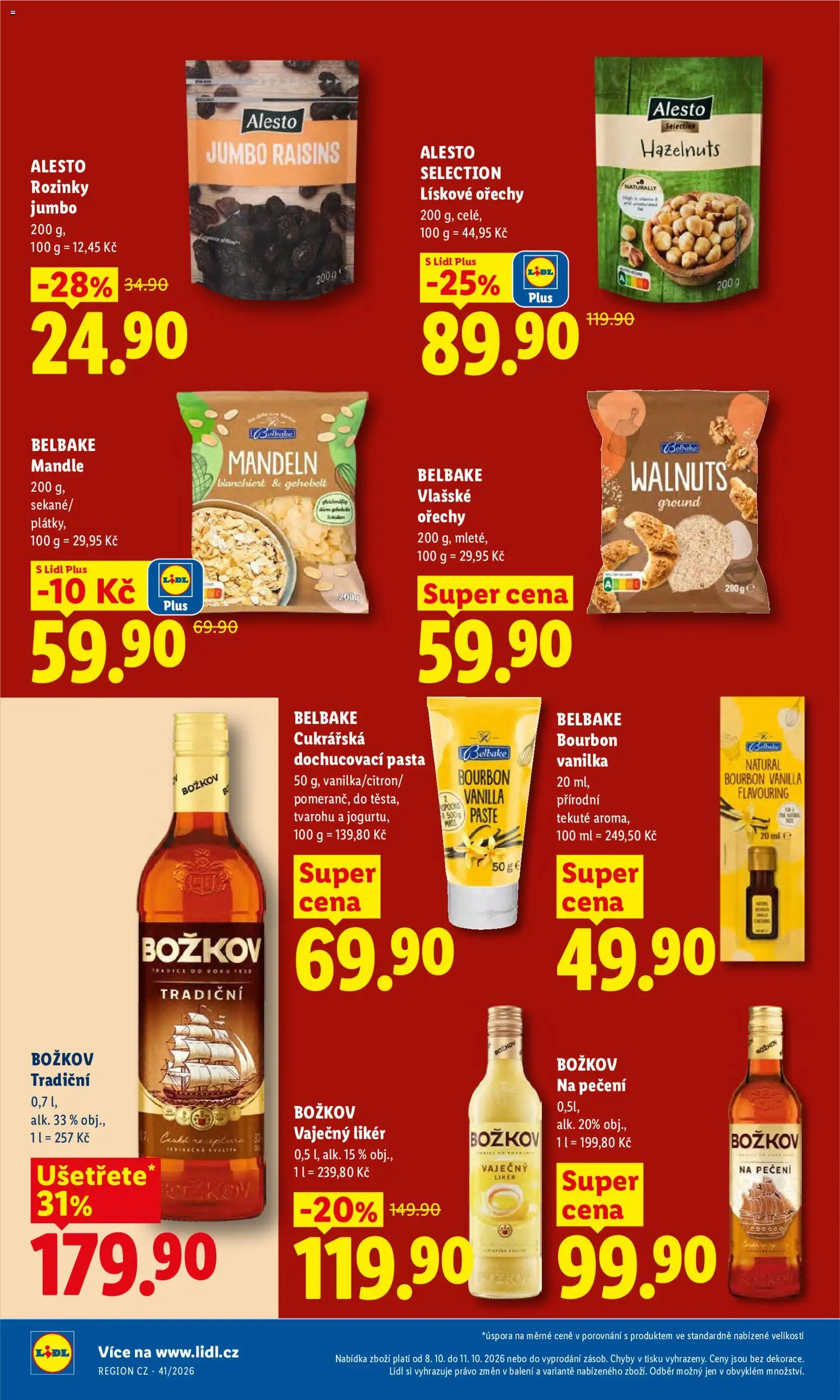 Lidl leták Leták in Česko