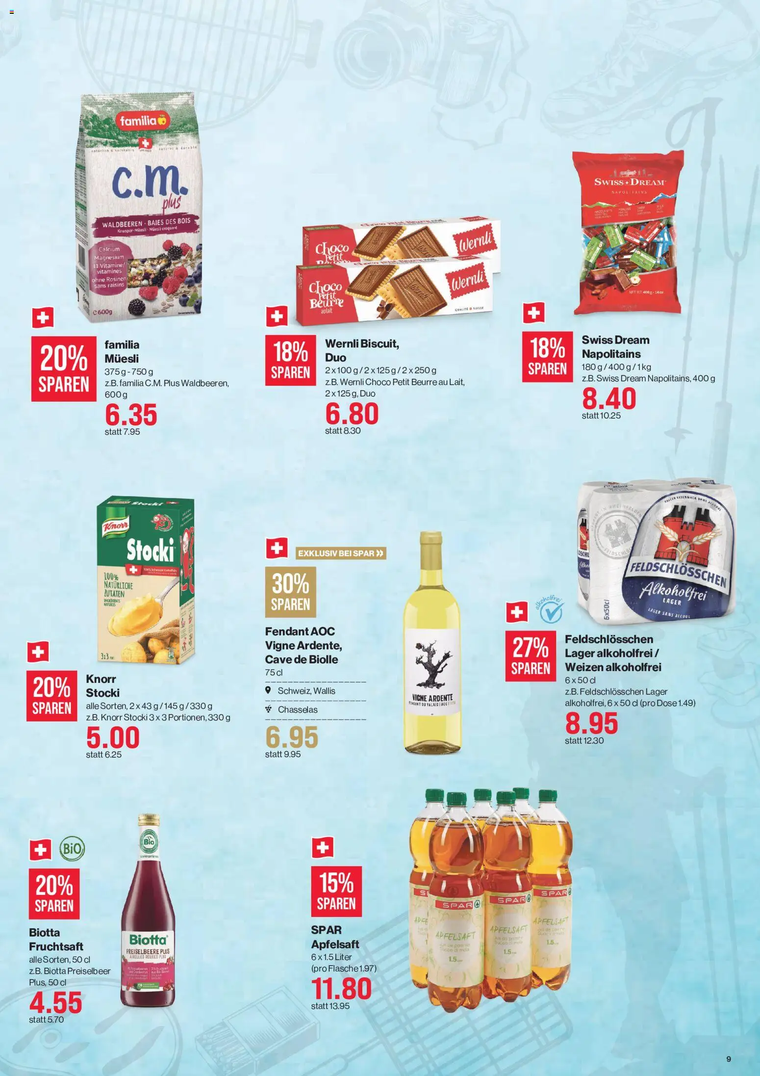 SPAR aktionen Prospekt in Schweiz
