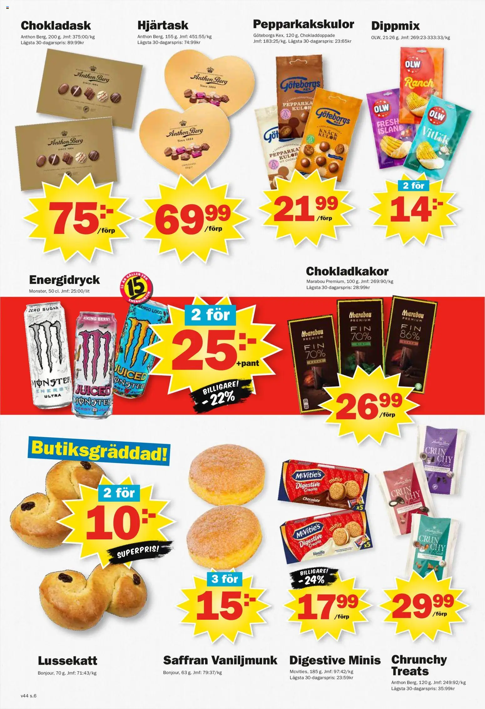 Pekås erbjudanden Reklamblad in Sverige