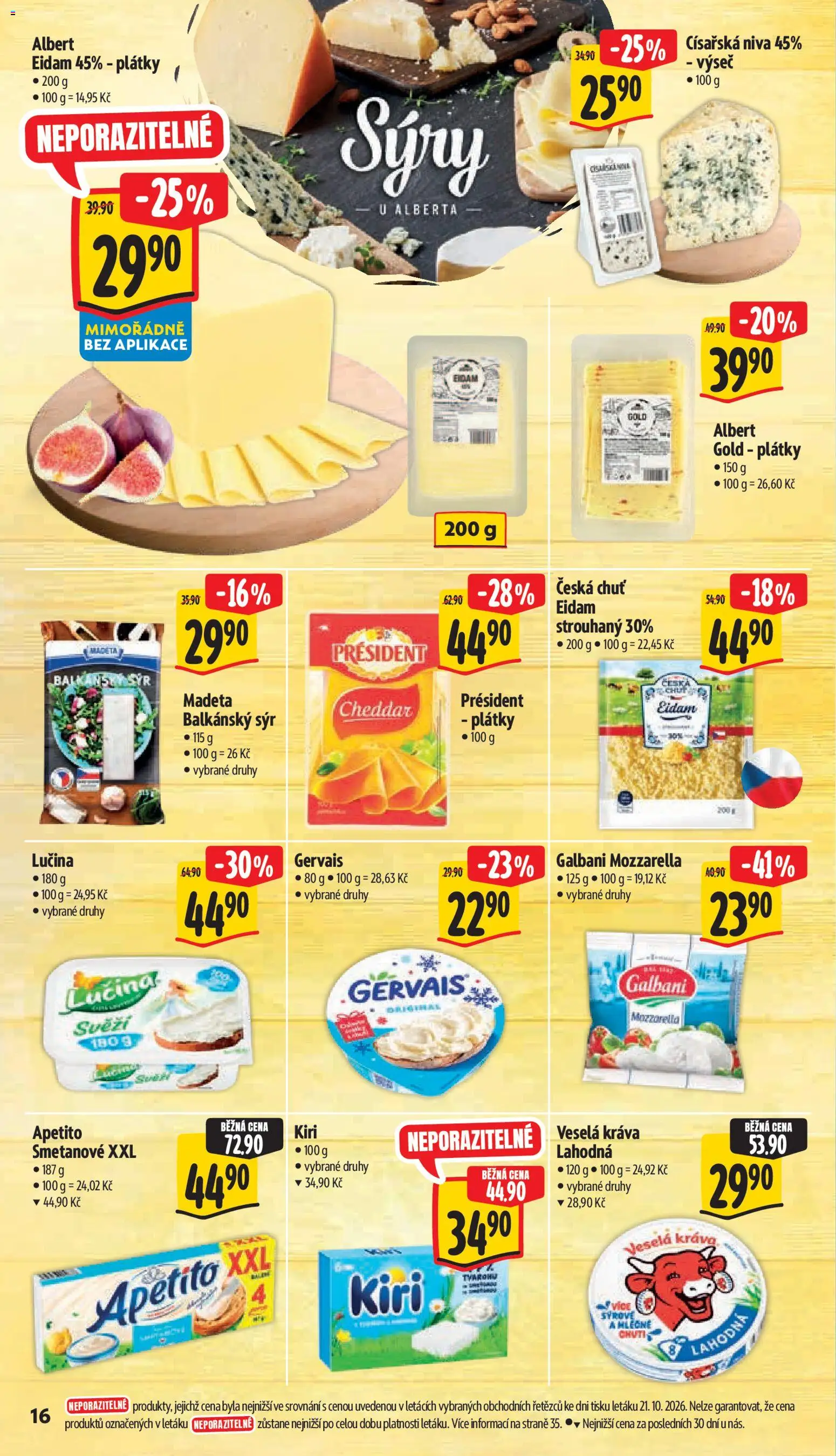 Albert leták - Hypermarket Leták in Česko