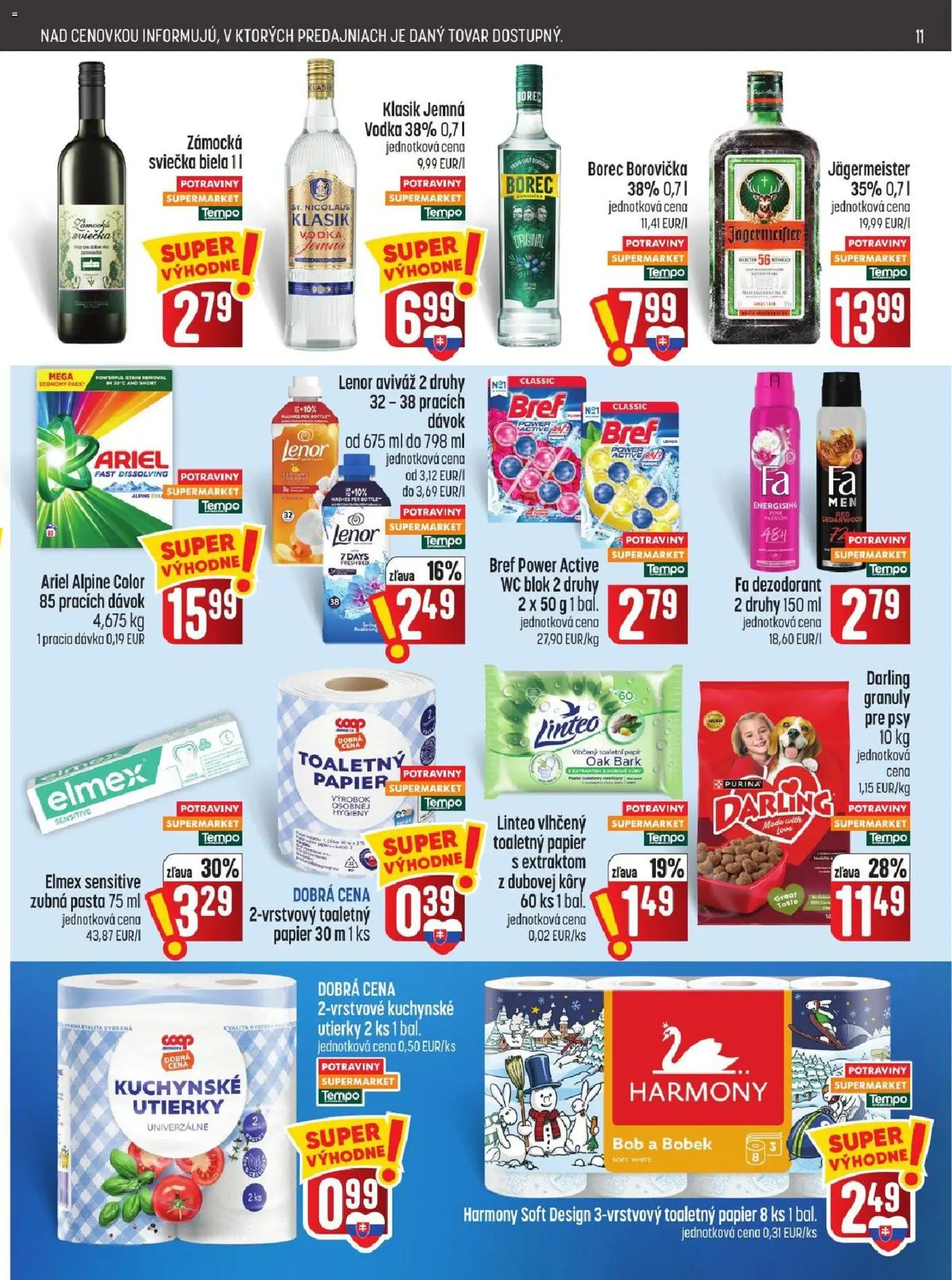 COOP Jednota leták Leták in Slovensko