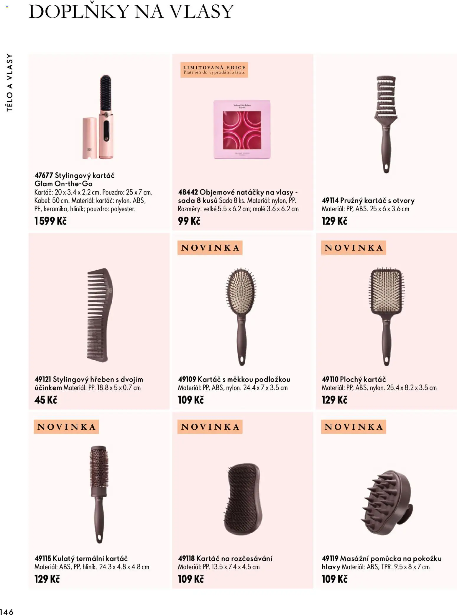 Oriflame katalog Novage+ Proceuticals Leták in Česko