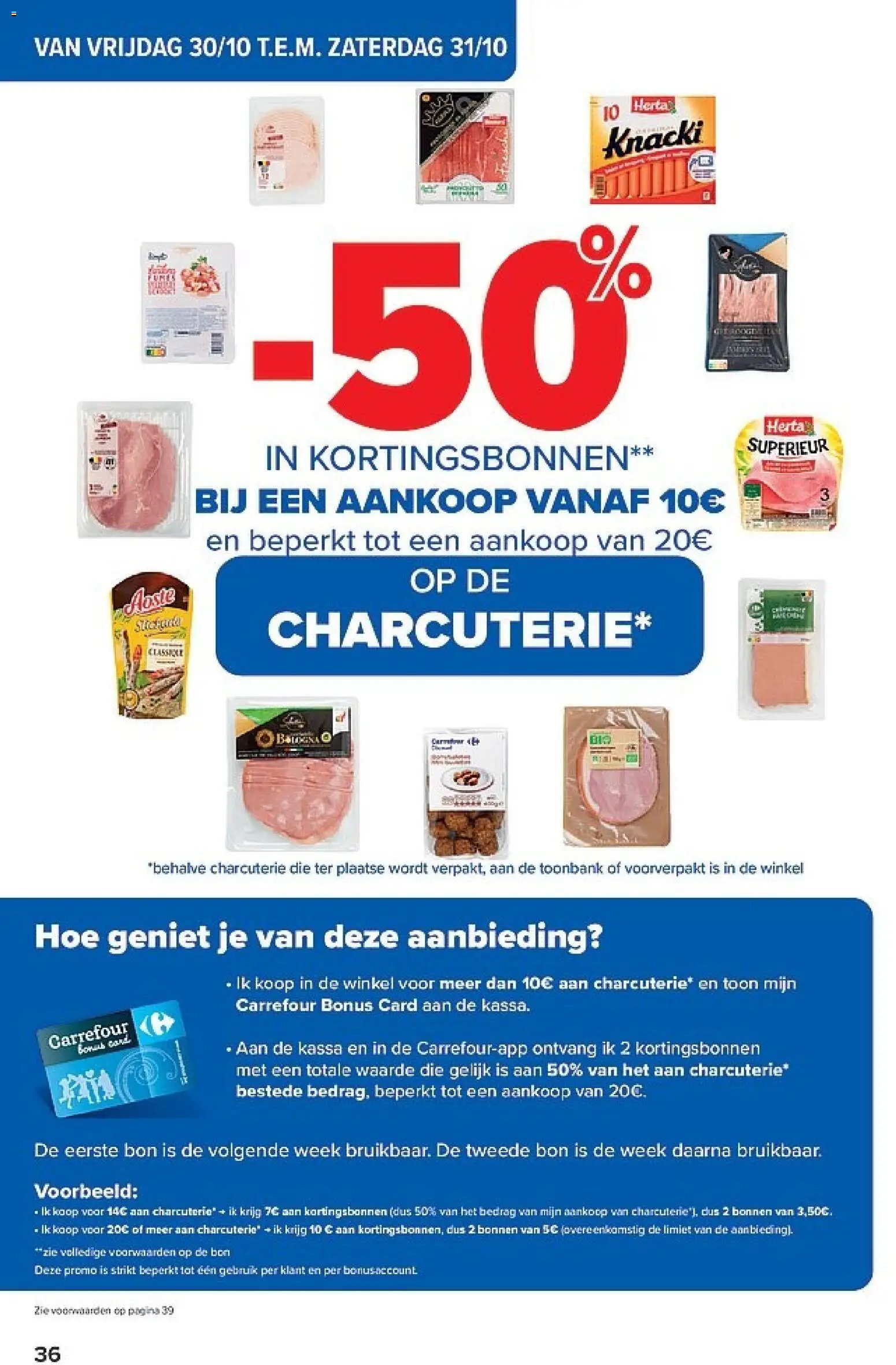 Carrefour folder Folder in België