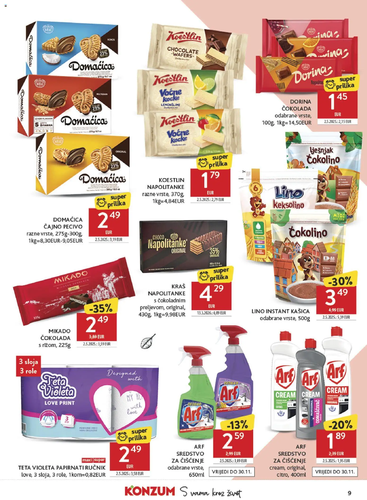 Konzum HR akciós újság Akciós újság in Magyarország