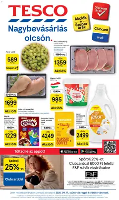Tesco Tesco aktuális akciós újság
