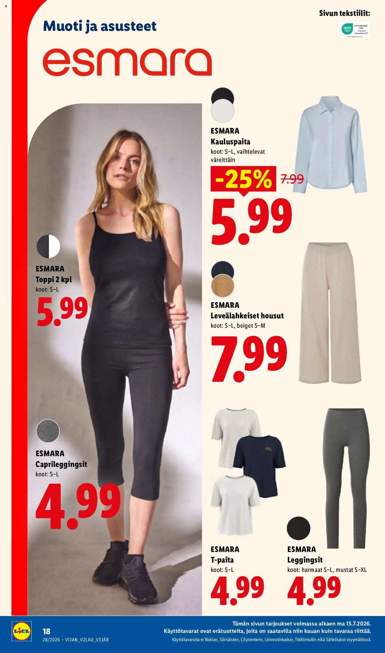 🛍️ Lidl tarjoukset alkaen 09/07/2026 » Katso huipputarjoukset ja säästä jo tänään! 💰 | Suomi