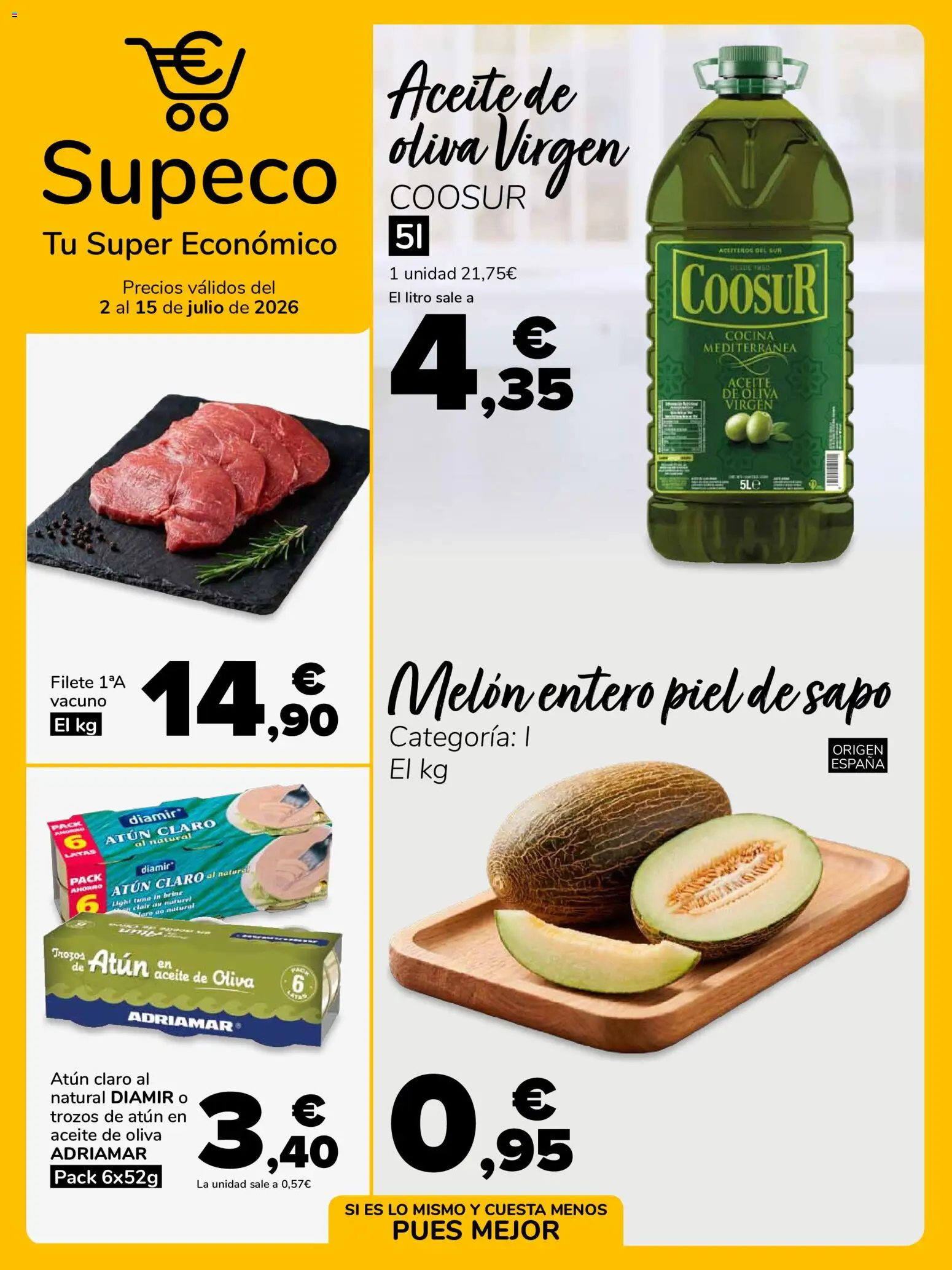 Supeco folleto desde 02/07/2026 | ¿Cómo obtener un descuento limitado? ¡Ahorra hoy mismo! | España
