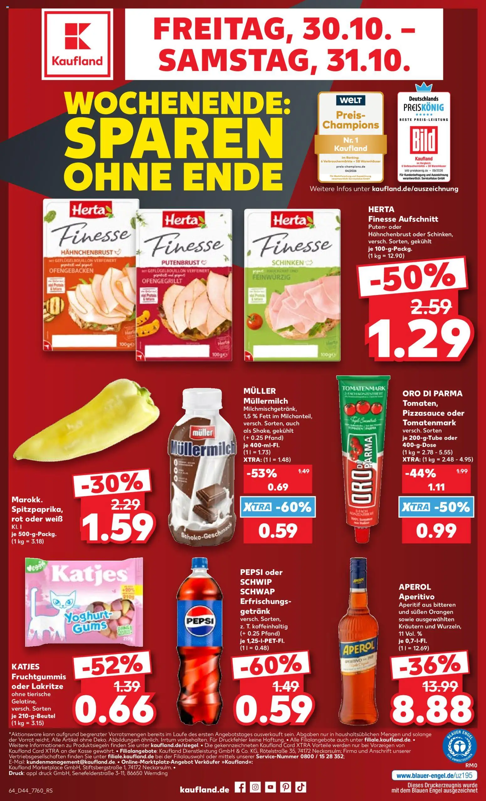 Kaufland Německo leták Leták in Česko