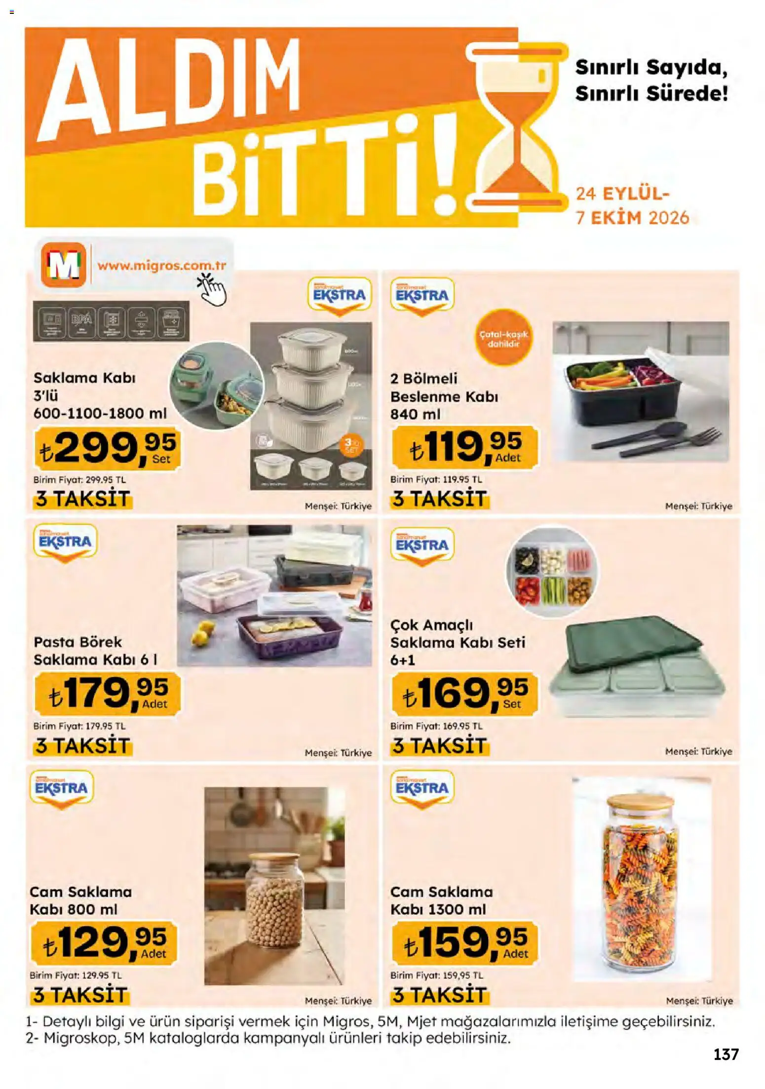 Migros Katalog - Migroskop Katalog in Türkiye