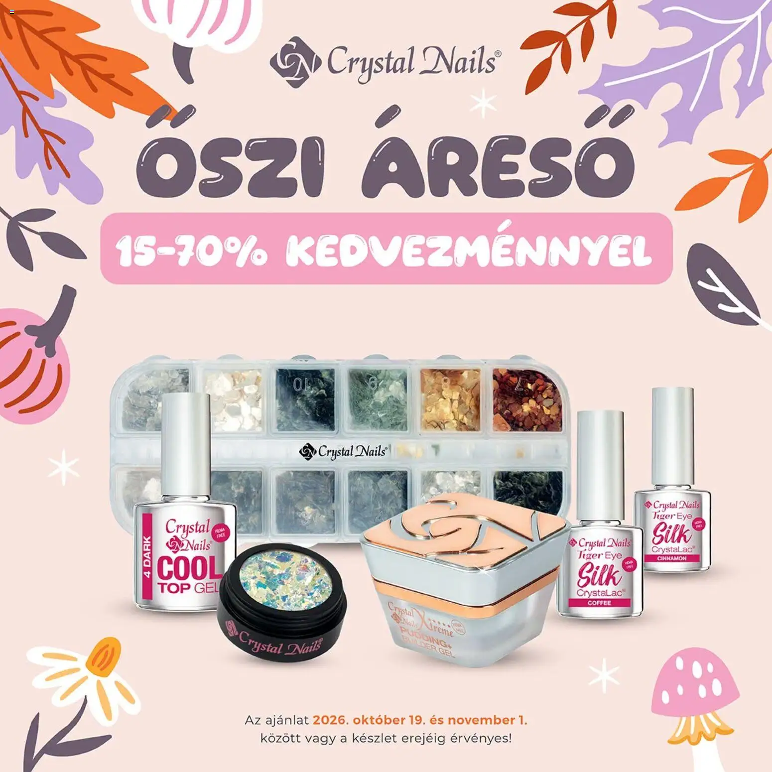 Crystal Nails akciós újság Akciós újság in Magyarország