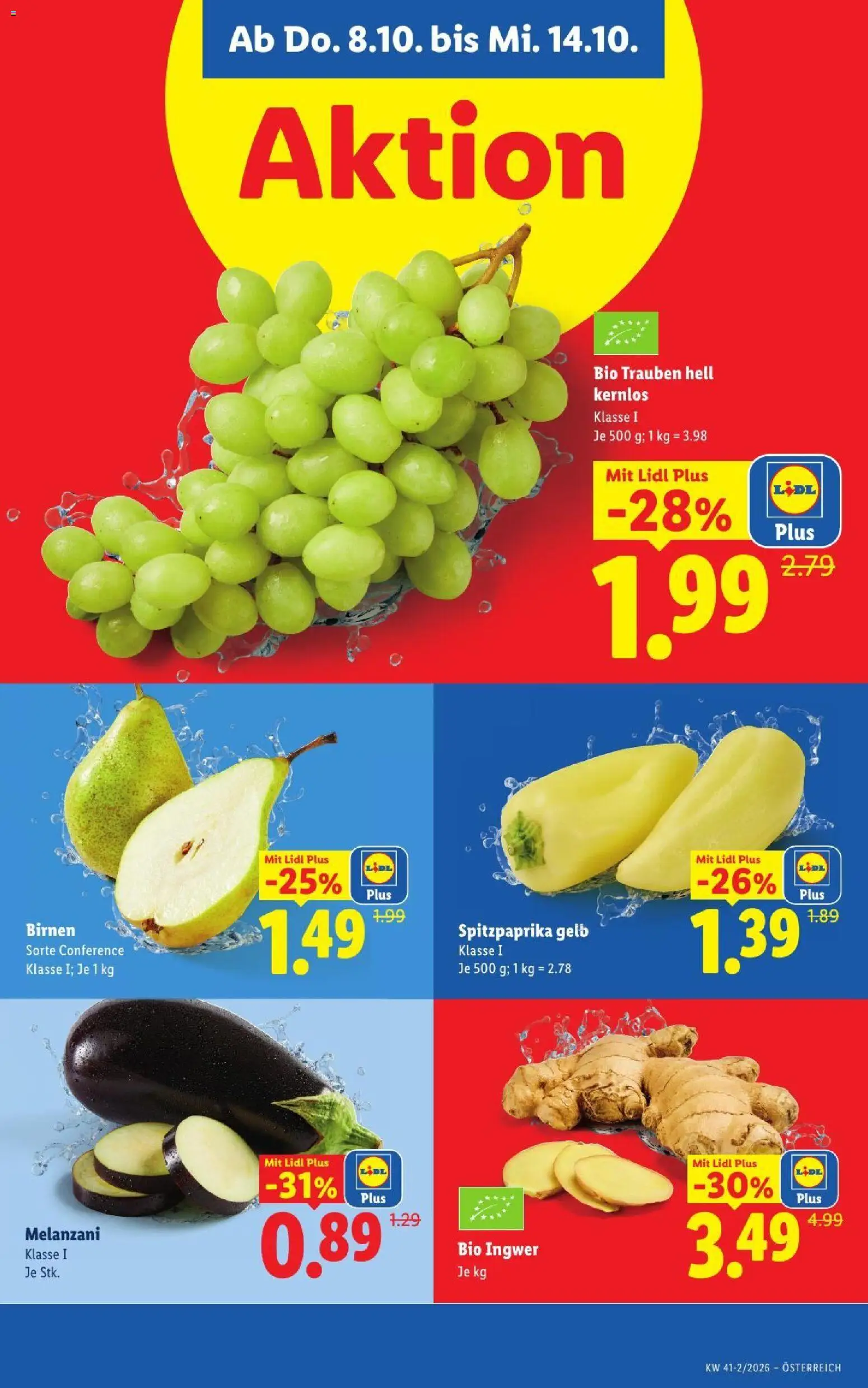 Lidl Flugblatt Flugblatt in Österreich