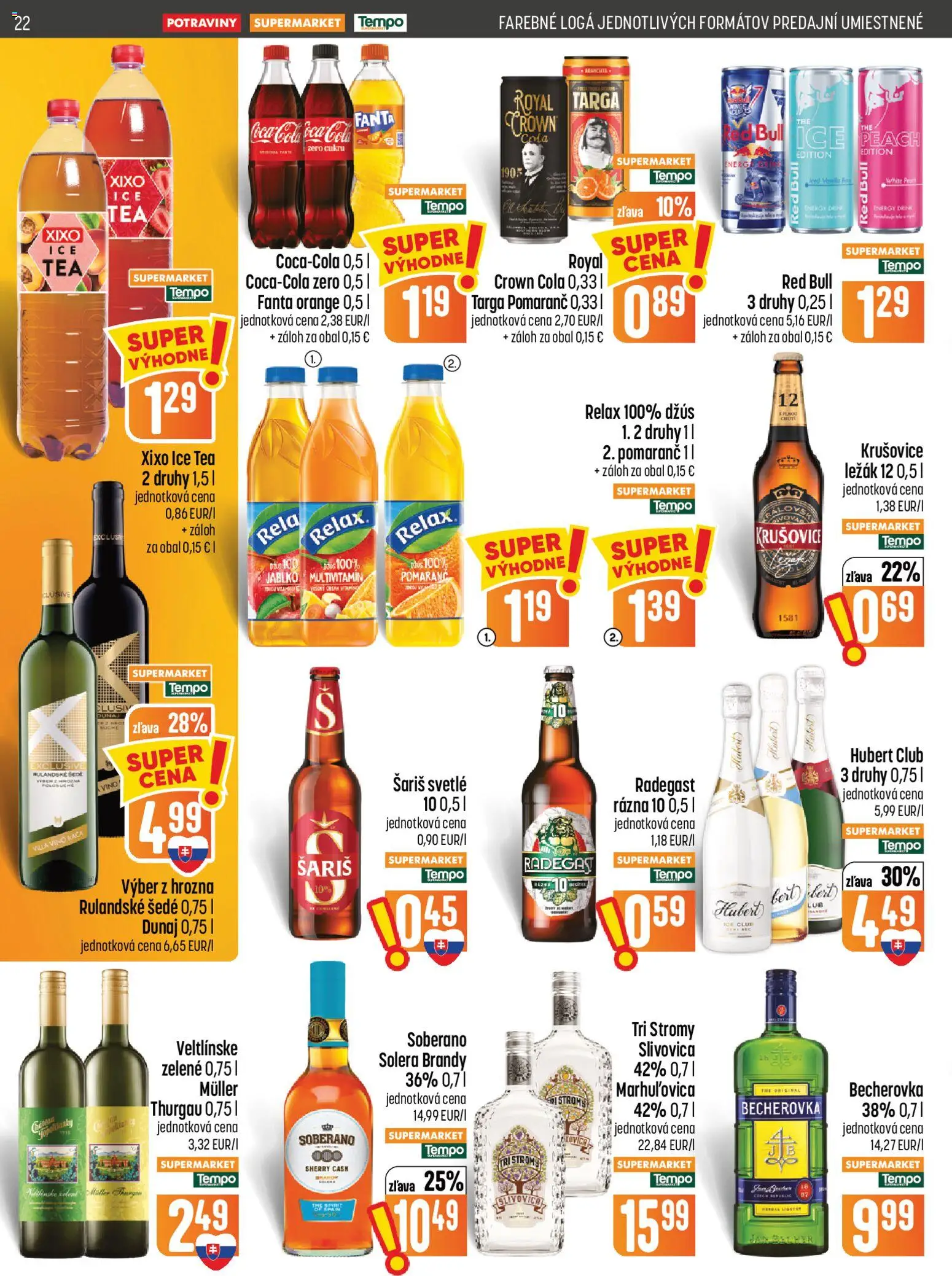COOP Jednota leták Leták in Slovensko