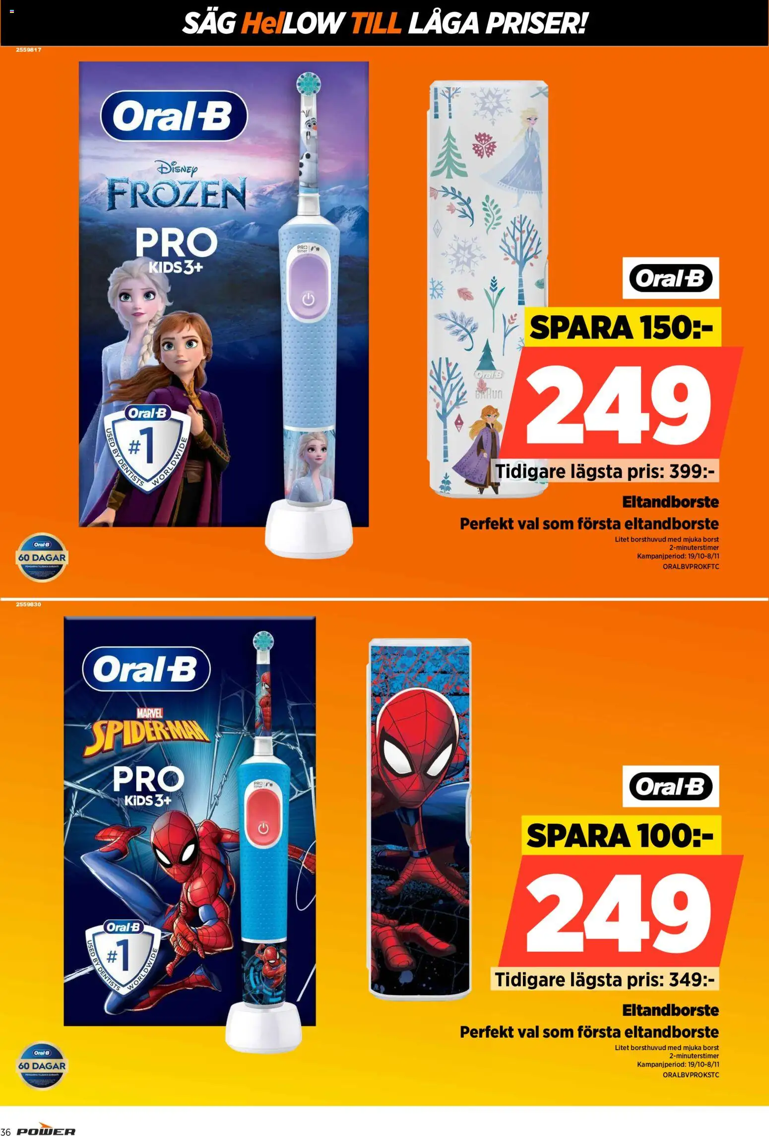 Power erbjudanden Reklamblad in Sverige
