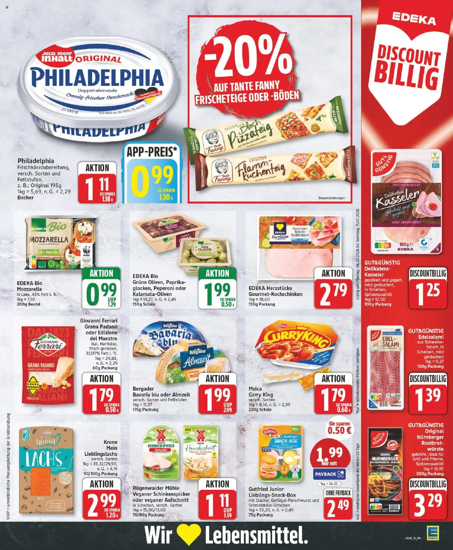 Edeka Prospekt | 06.07.2026 | Wie erhält man einen begrenzten Rabatt? | Deutschland