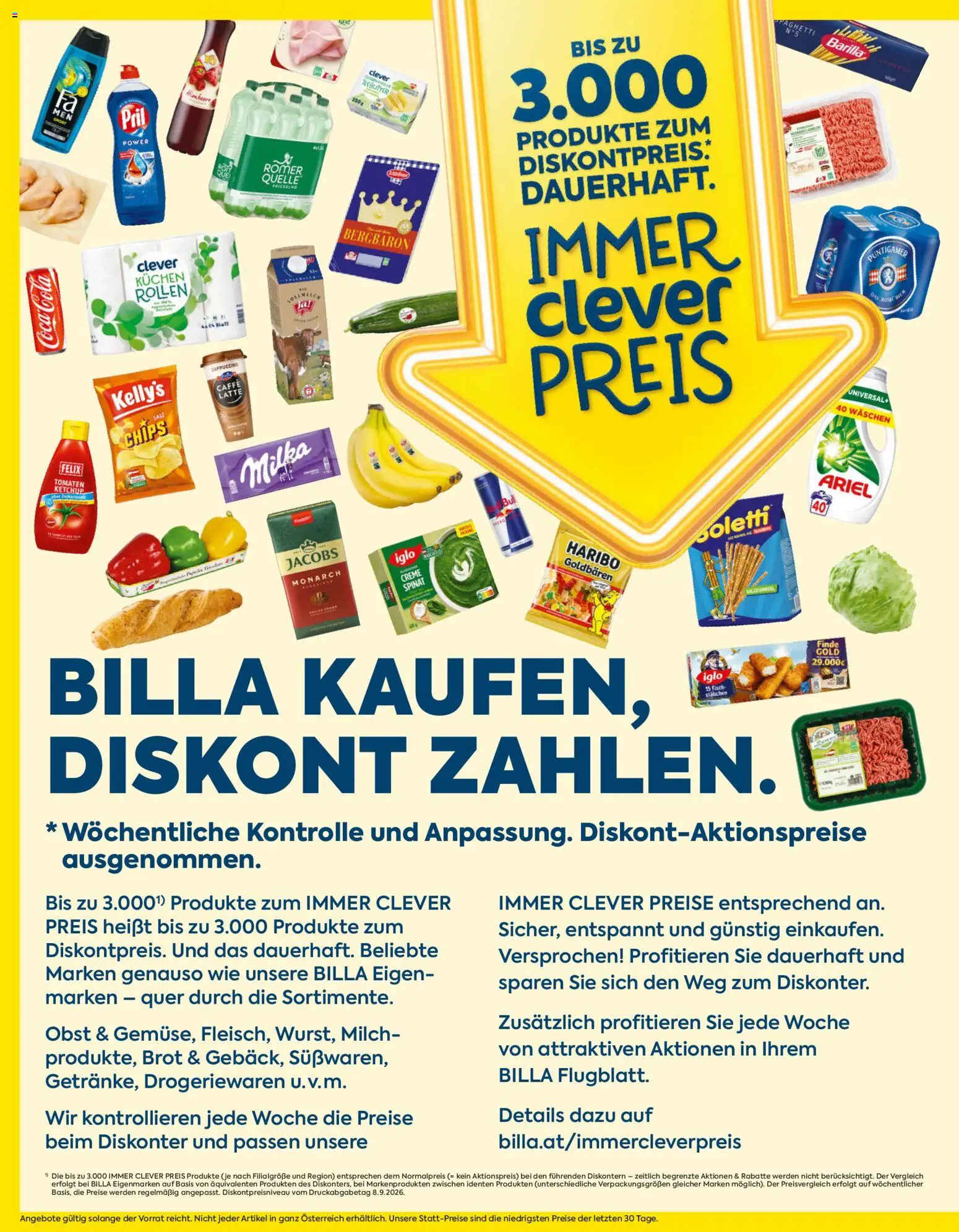 Billa AT akciós újság Akciós újság in Magyarország