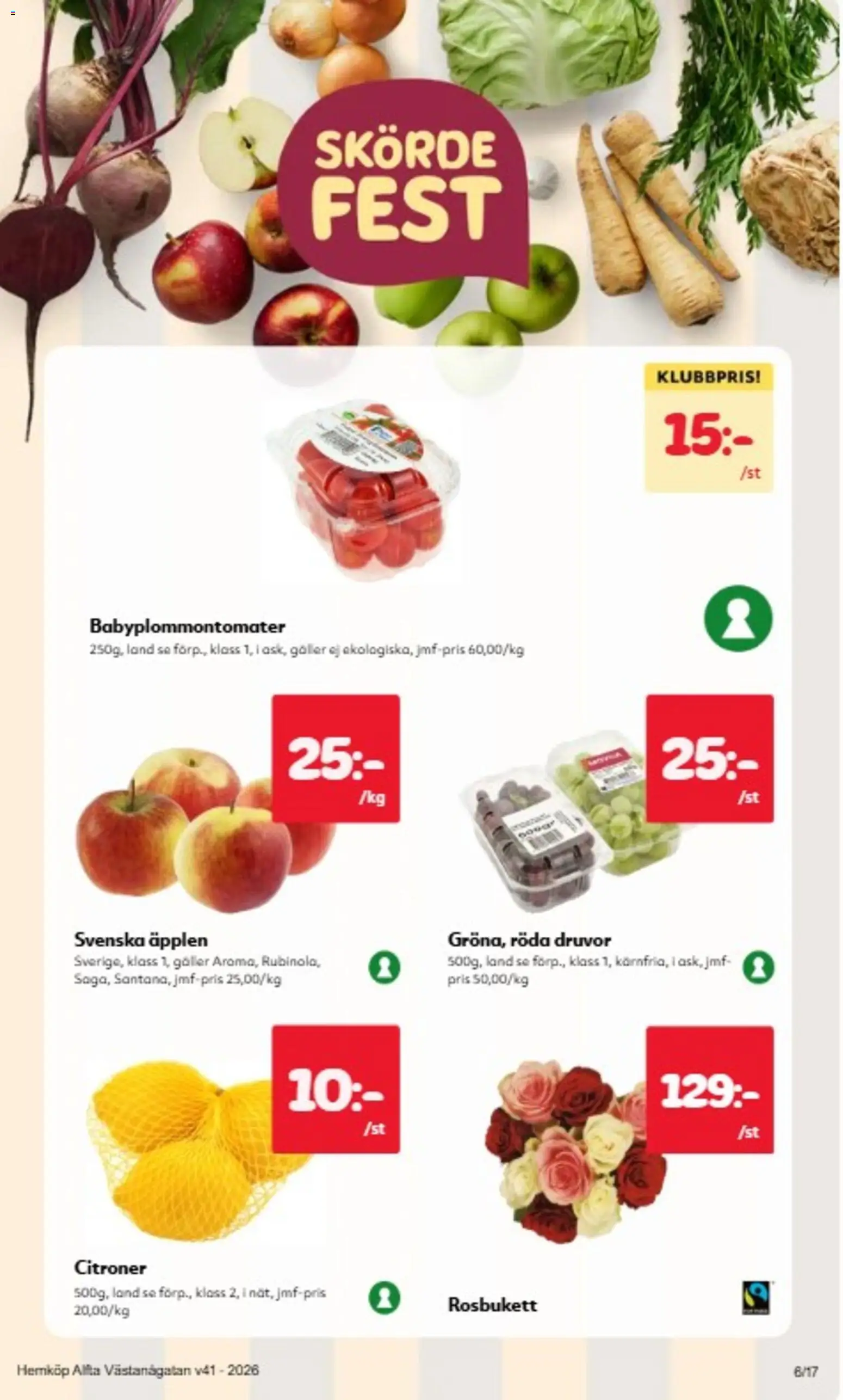 Hemköp erbjudanden Reklamblad in Sverige